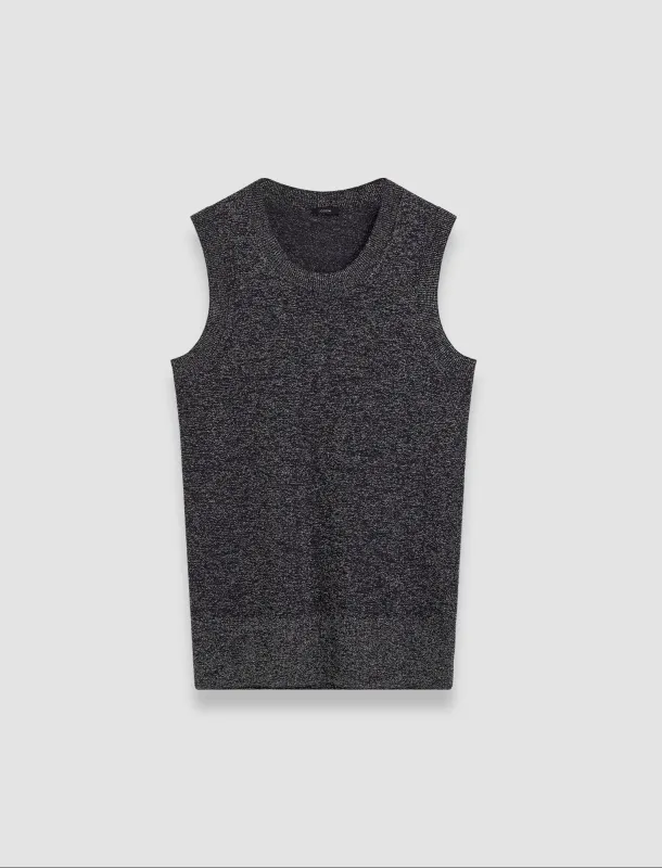 Lurex Knit Tank Top sold by Joseph