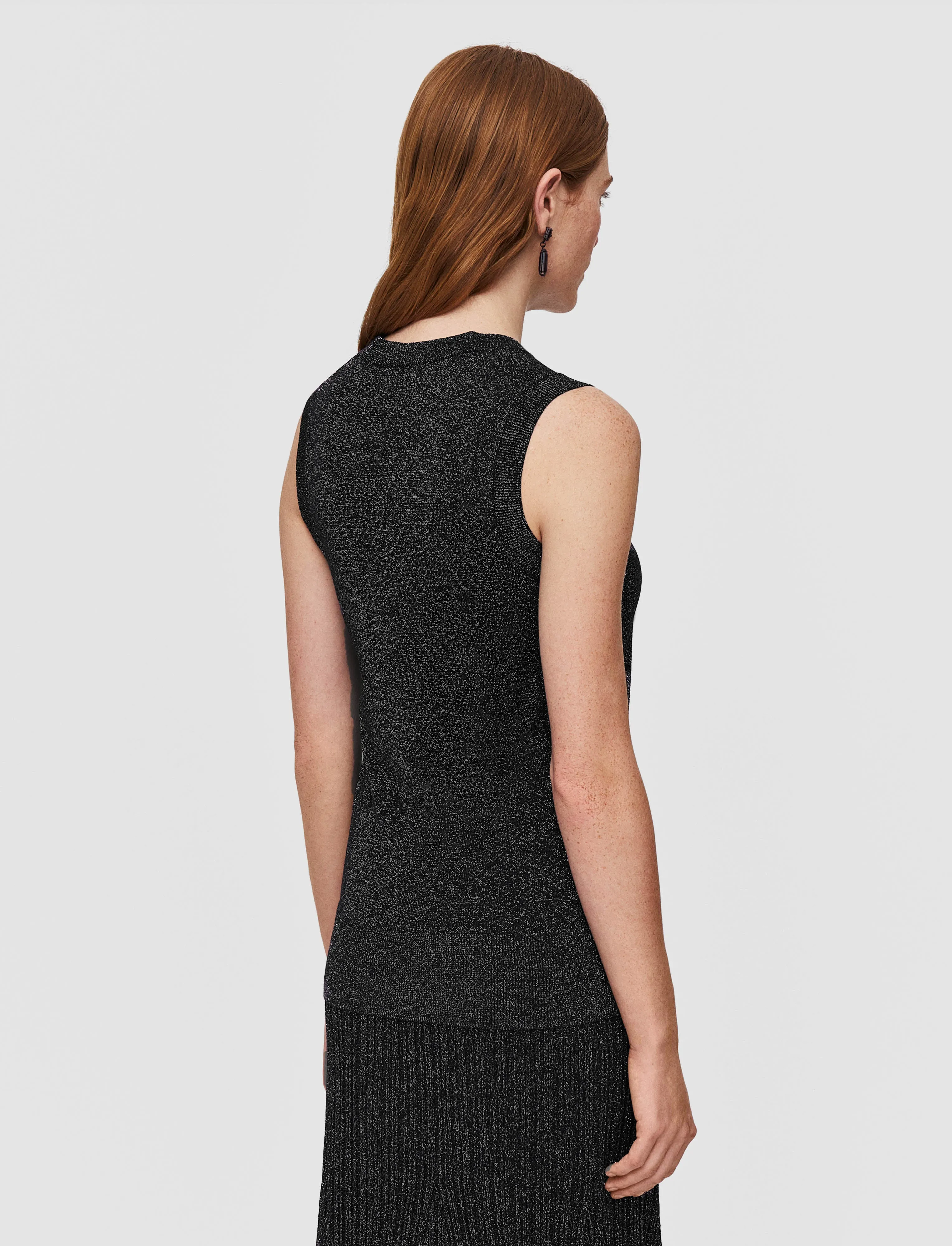 Lurex Knit Tank Top sold by Joseph product image thumbnail 4
