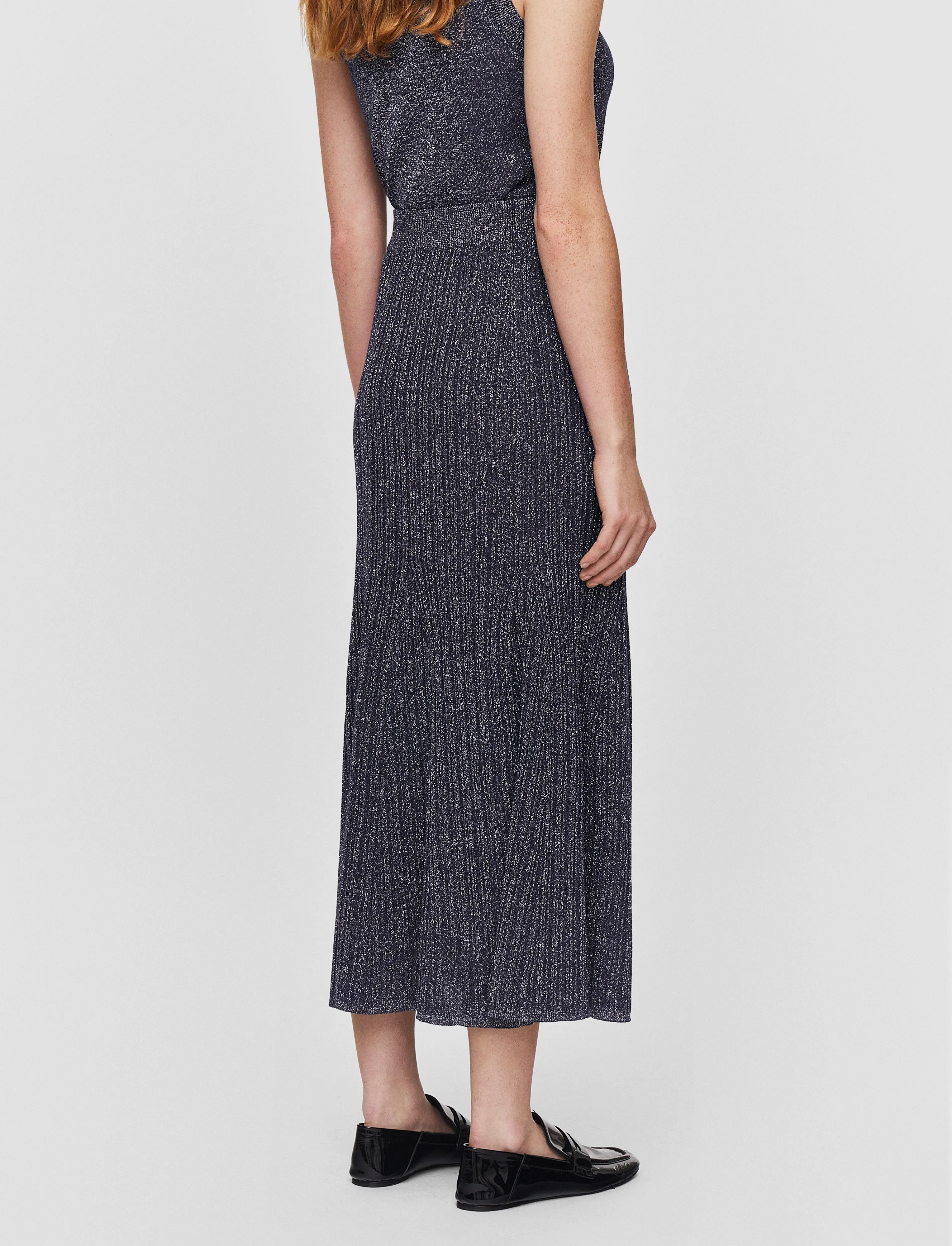 Lurex Knit Skirt sold by Joseph product image thumbnail 3