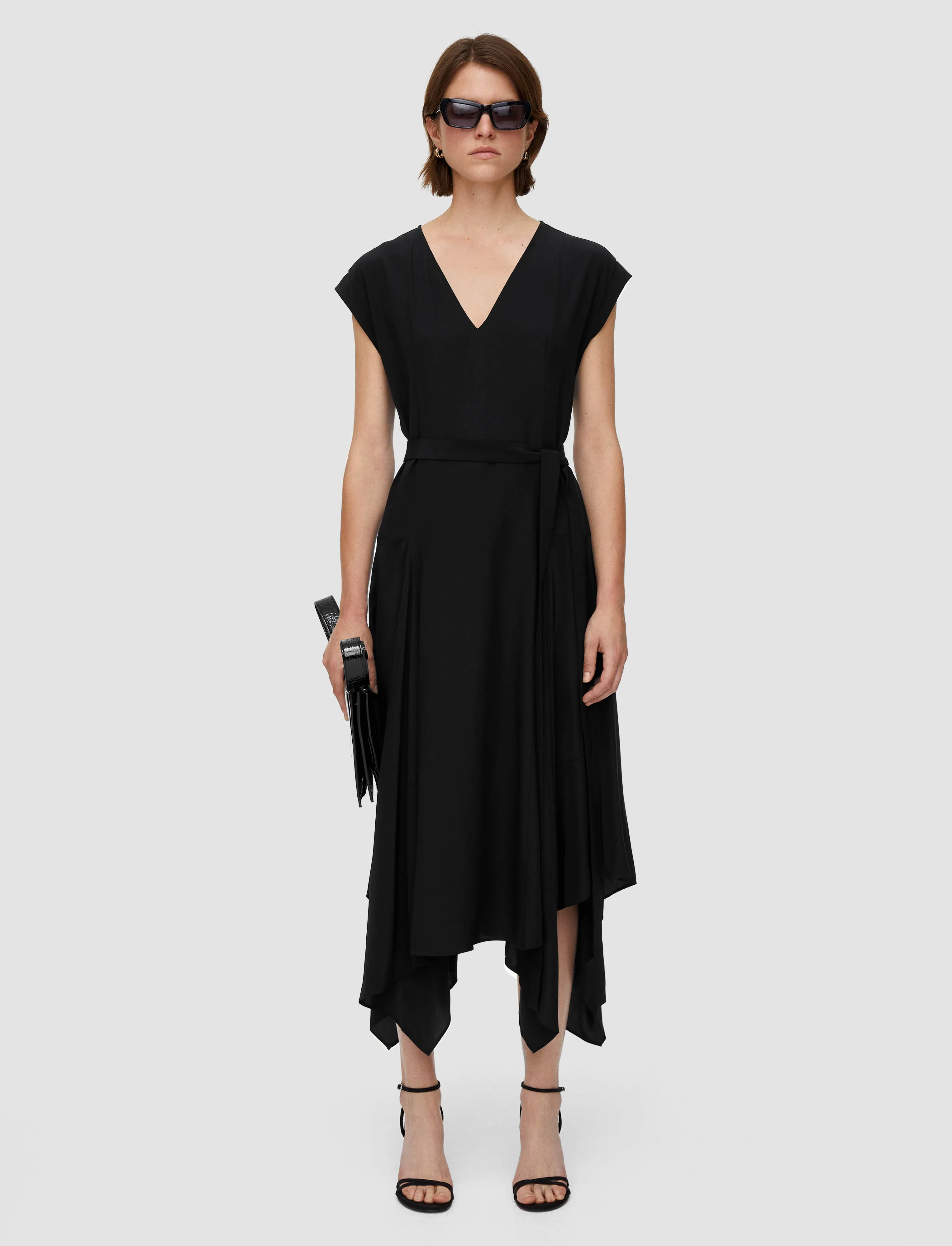 Silk Crepe de Chine Goodman Dress sold by Joseph product image thumbnail 2
