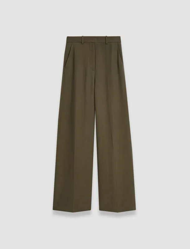 Silk Crepe Alana Trousers sold by Joseph