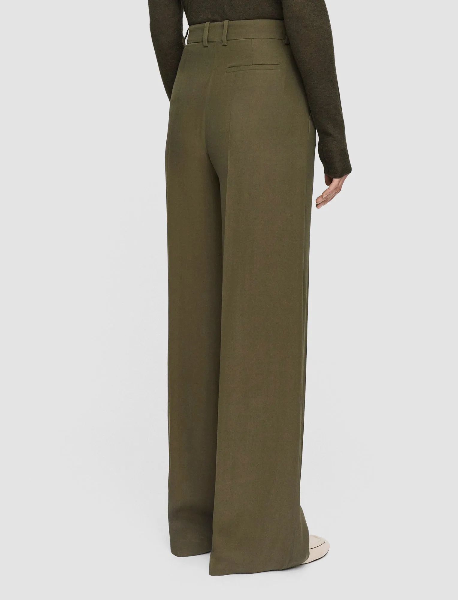 Silk Crepe Alana Trousers sold by Joseph product image thumbnail 3
