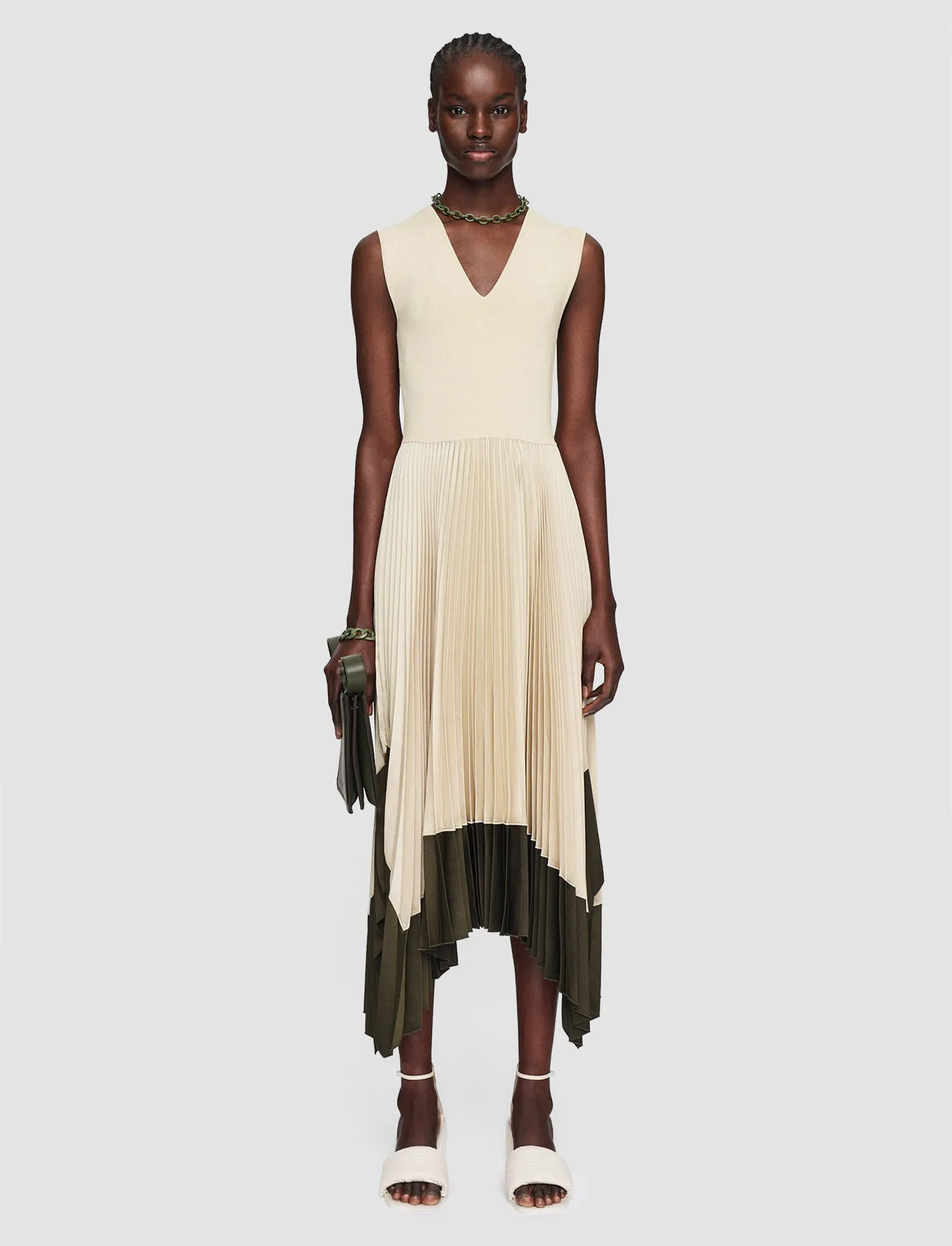 Knit Weave Plissé Animation Dura Dress sold by Joseph product image thumbnail 2