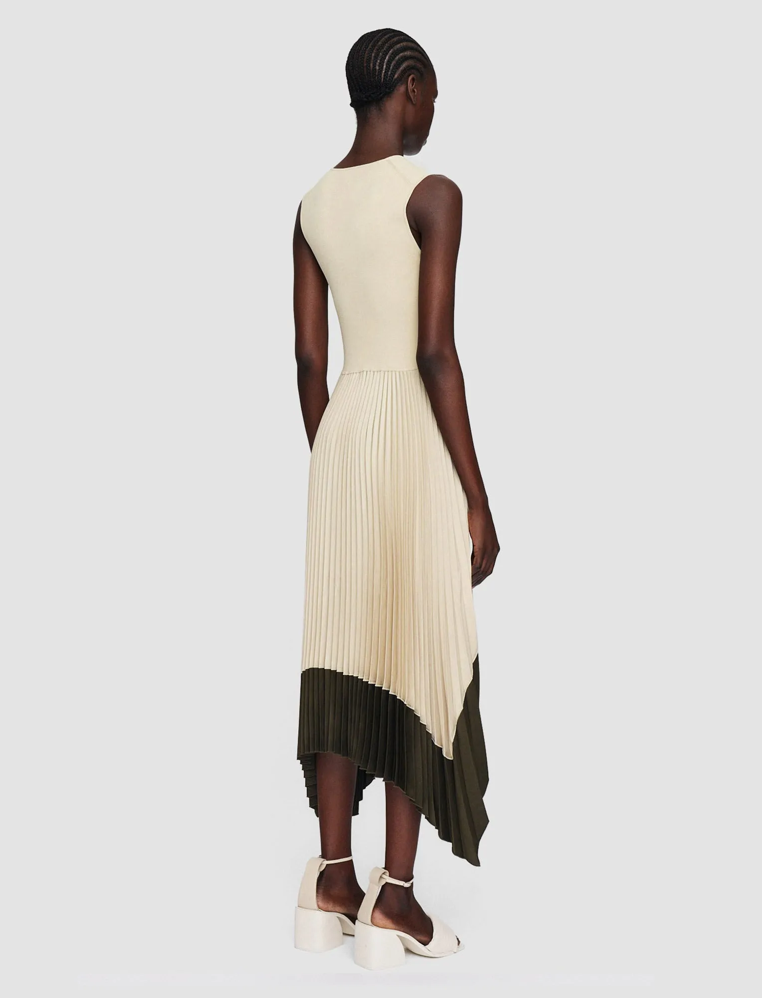 Knit Weave Plissé Animation Dura Dress sold by Joseph product image thumbnail 3