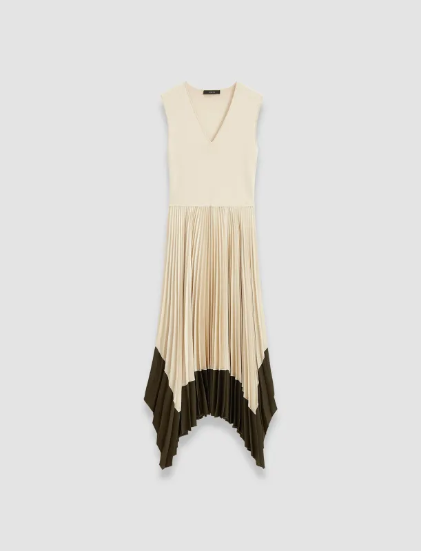 Knit Weave Plissé Animation Dura Dress made by Joseph