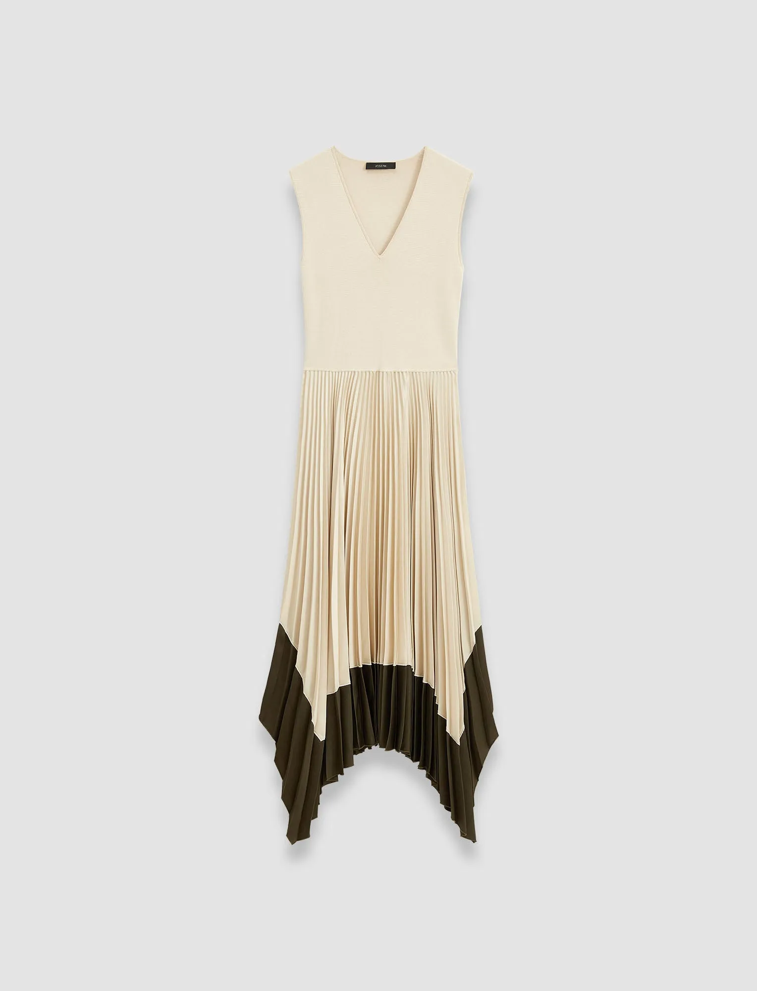 Knit Weave Plissé Animation Dura Dress sold by Joseph