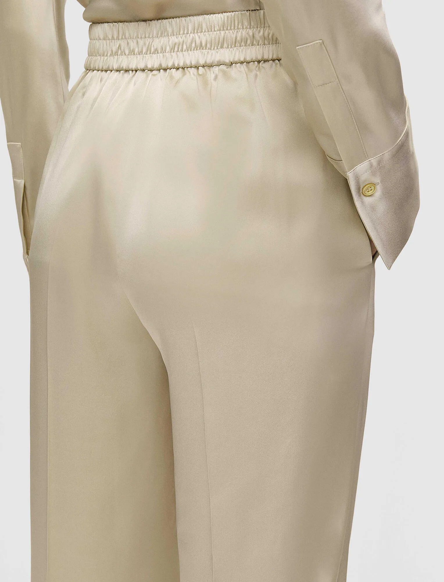 Tova Silk Satin Trousers sold by Joseph product image thumbnail 5