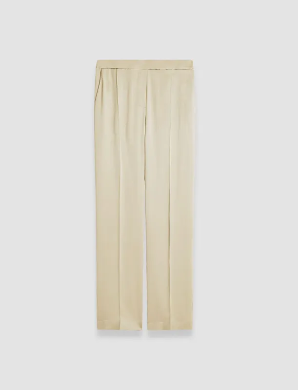 Tova Silk Satin Trousers sold by Joseph