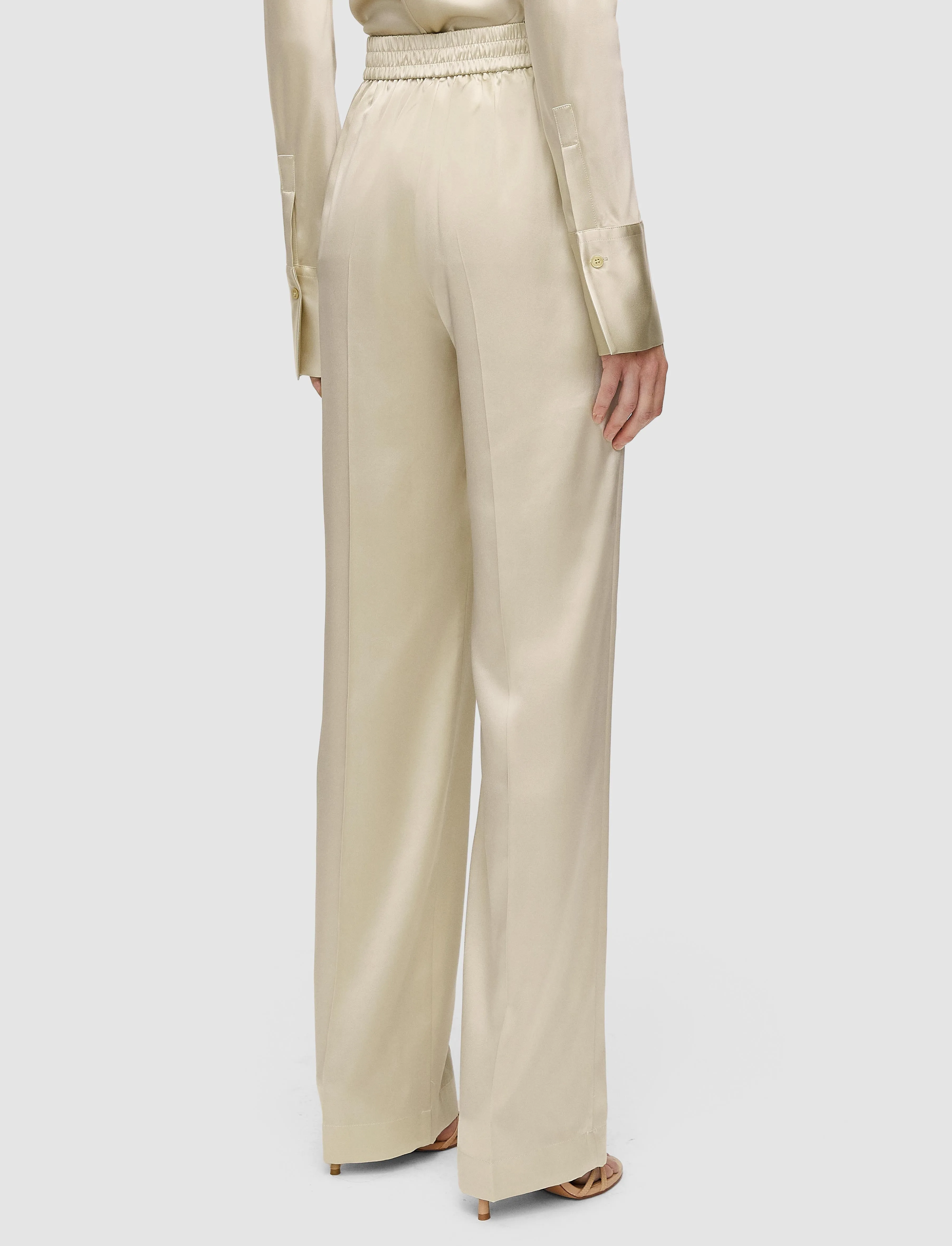 Tova Silk Satin Trousers sold by Joseph product image thumbnail 4