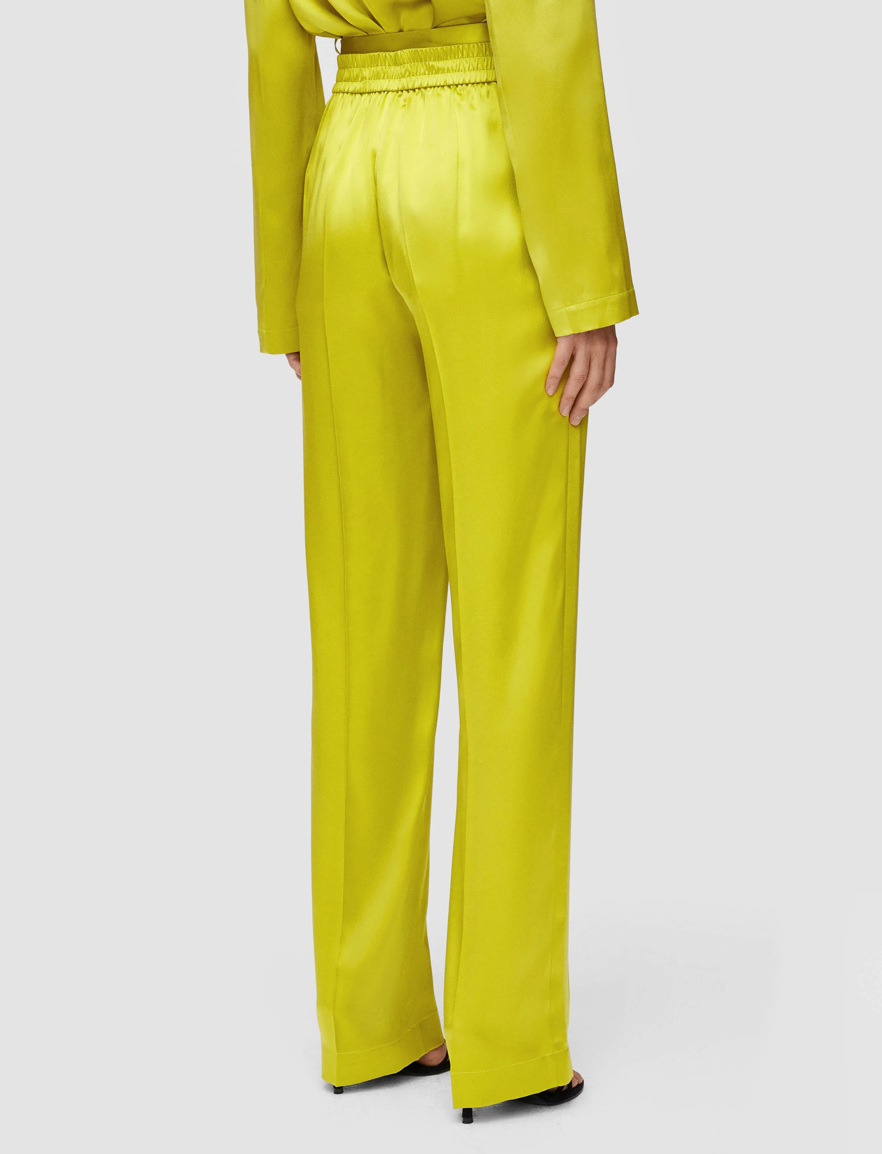 Tova Silk Satin Trousers sold by Joseph product image thumbnail 3