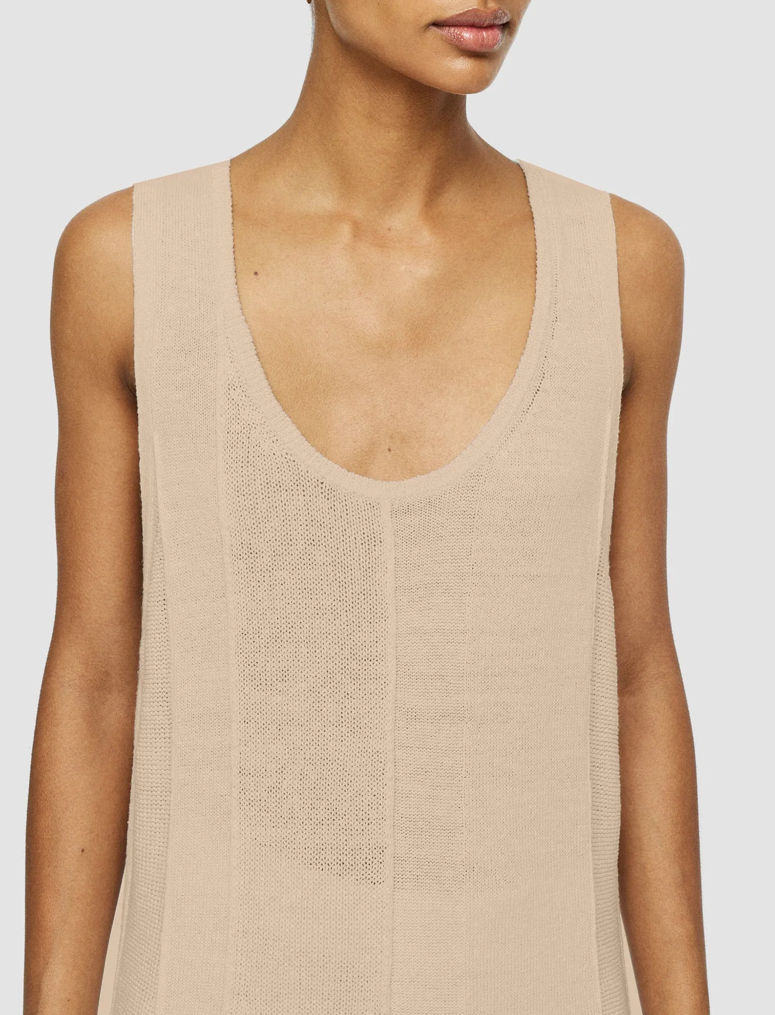 Linen Blend Knitted Long Dress sold by Joseph product image thumbnail 5