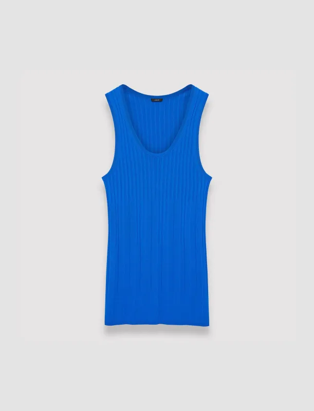 Viscose Rib Knit Tank Top sold by Joseph