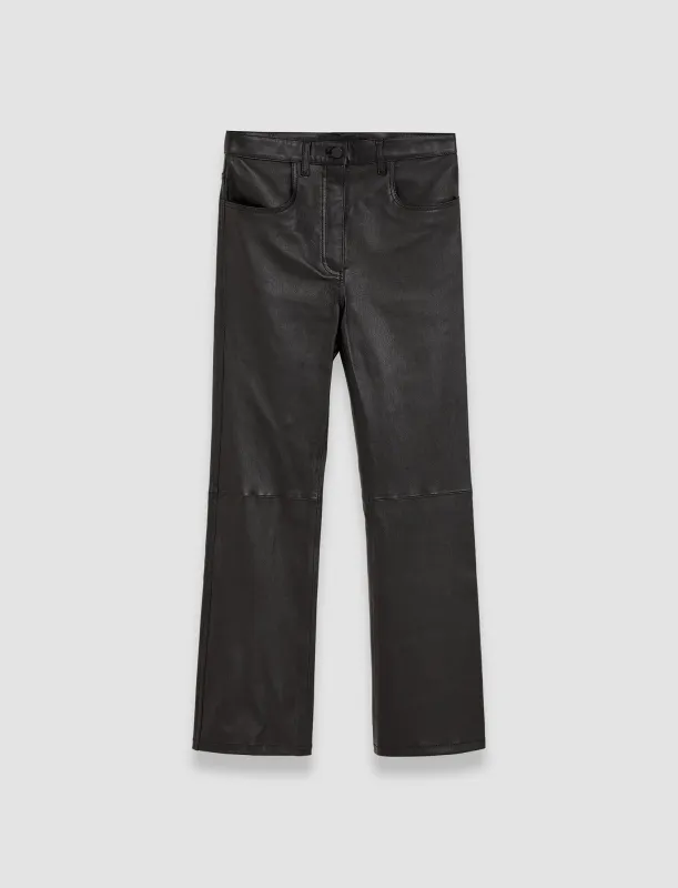 Duke Leather Stretch Trousers sold by Joseph