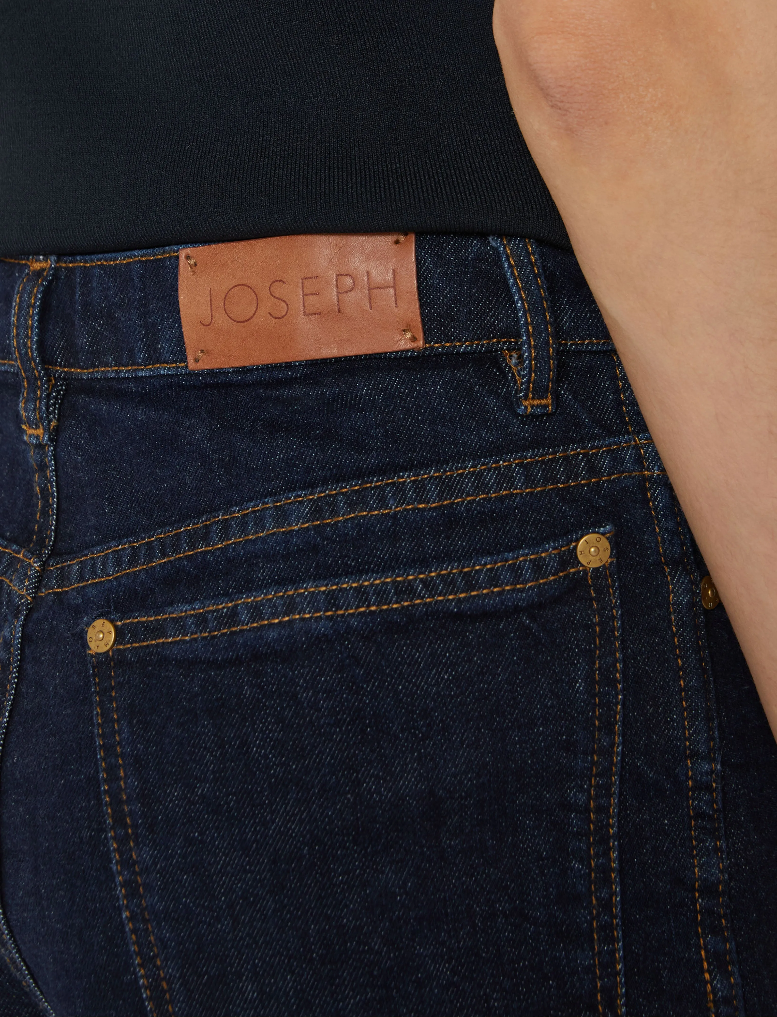 Denim Stretch Duke Trousers sold by Joseph product image thumbnail 5