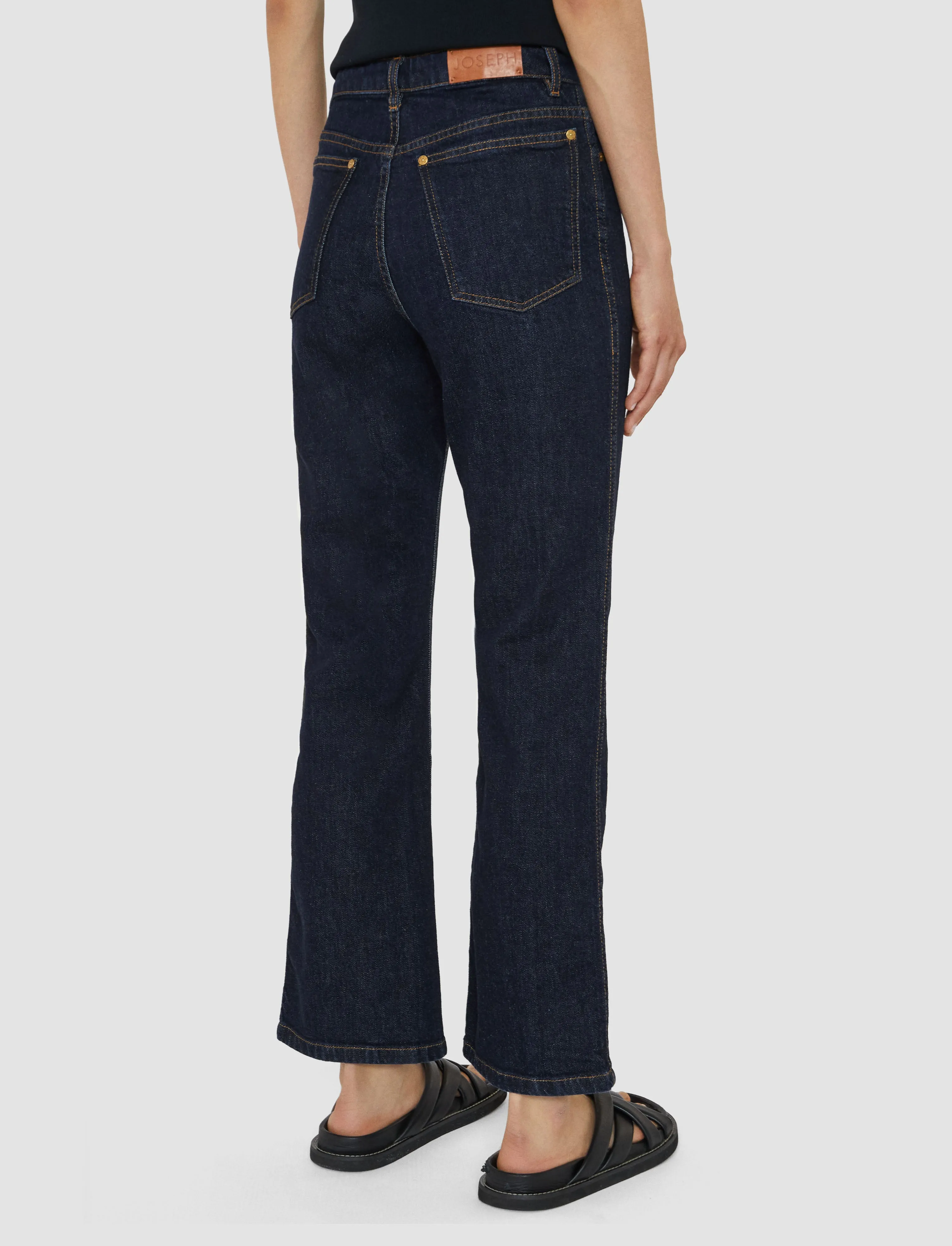 Denim Stretch Duke Trousers sold by Joseph product image thumbnail 3