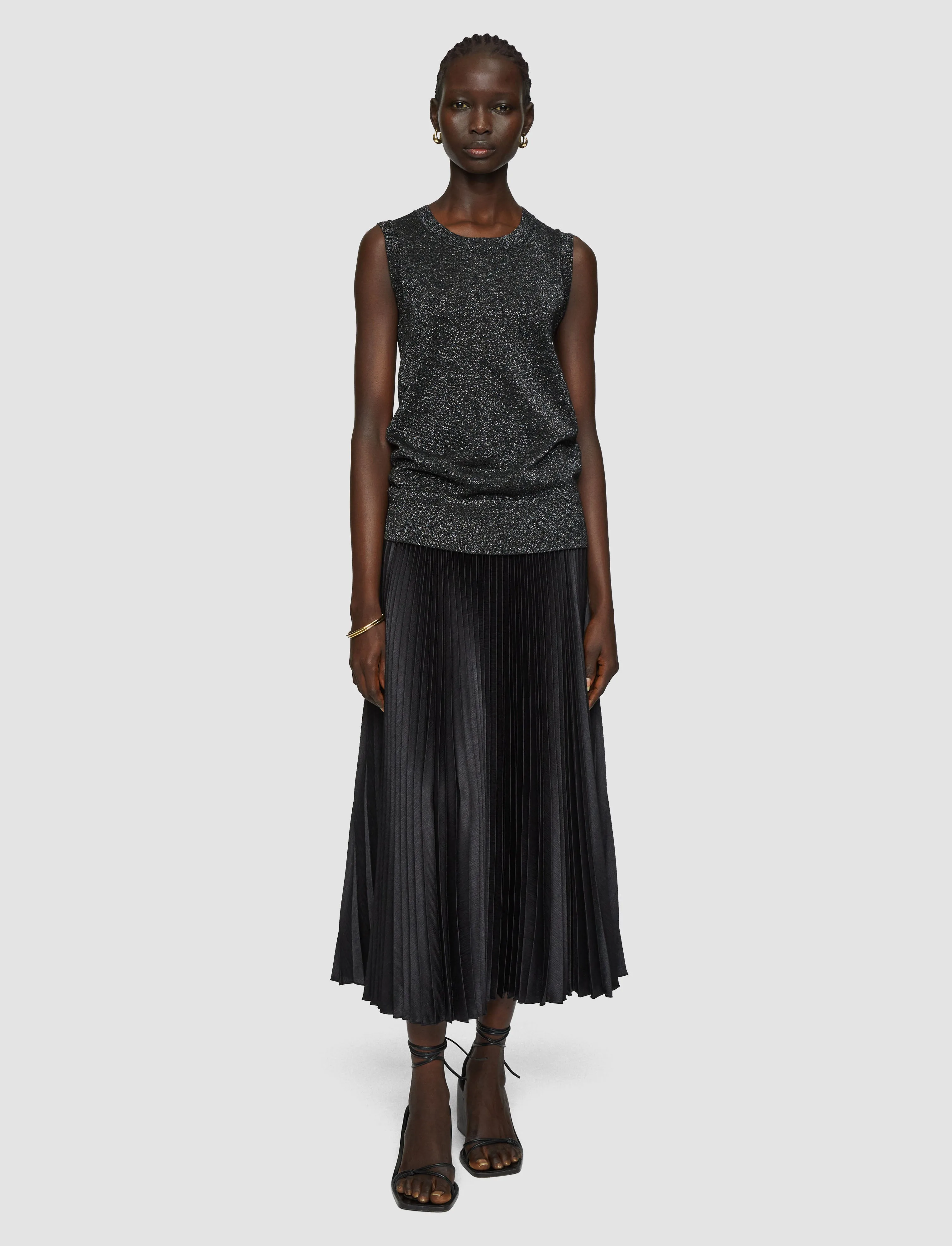 Lurex Knit Tank Top sold by Joseph product image thumbnail 2