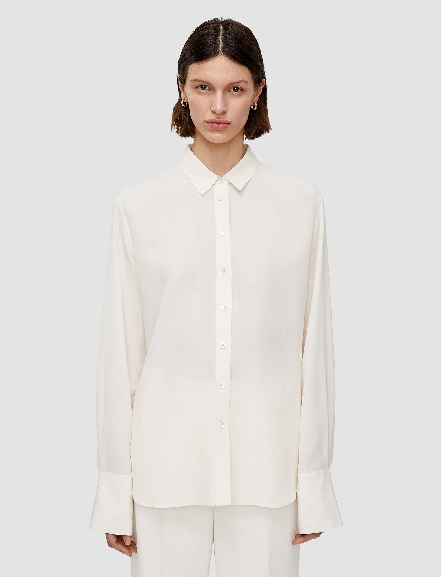 Joe Silk Crepe de Chine Blouse sold by Joseph product image thumbnail 3