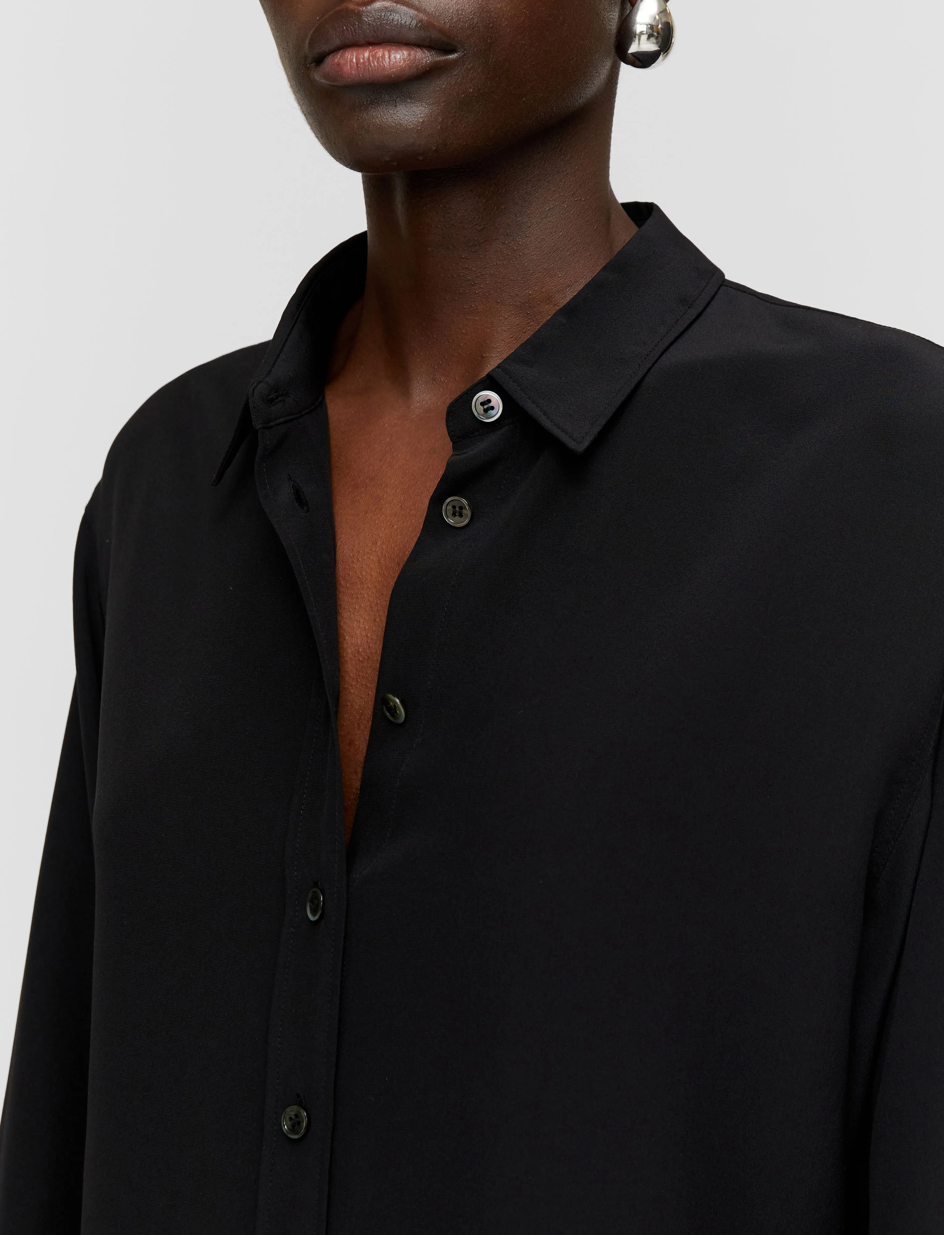 Joe Silk Crepe de Chine Blouse sold by Joseph product image thumbnail 5