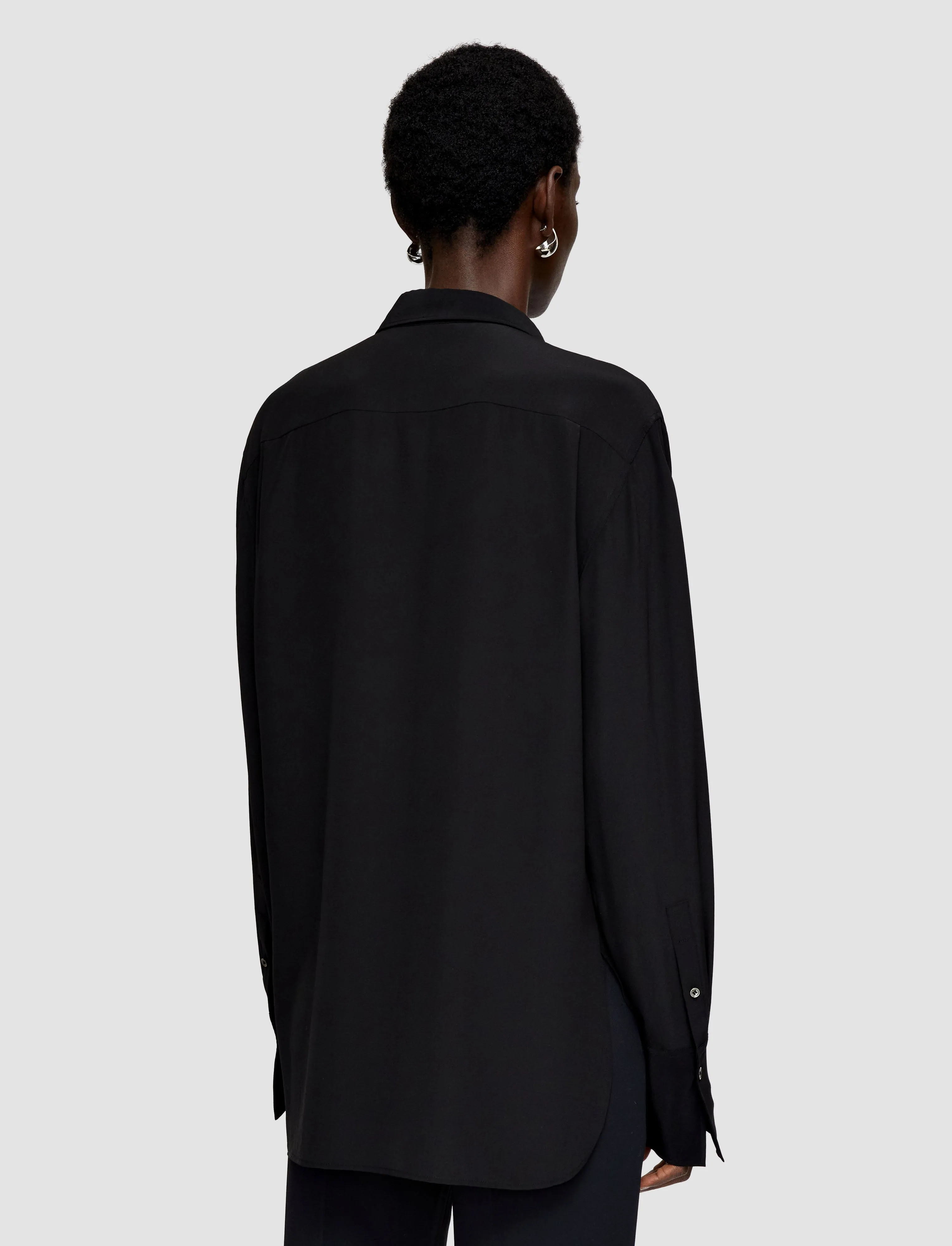 Joe Silk Crepe de Chine Blouse sold by Joseph product image thumbnail 4