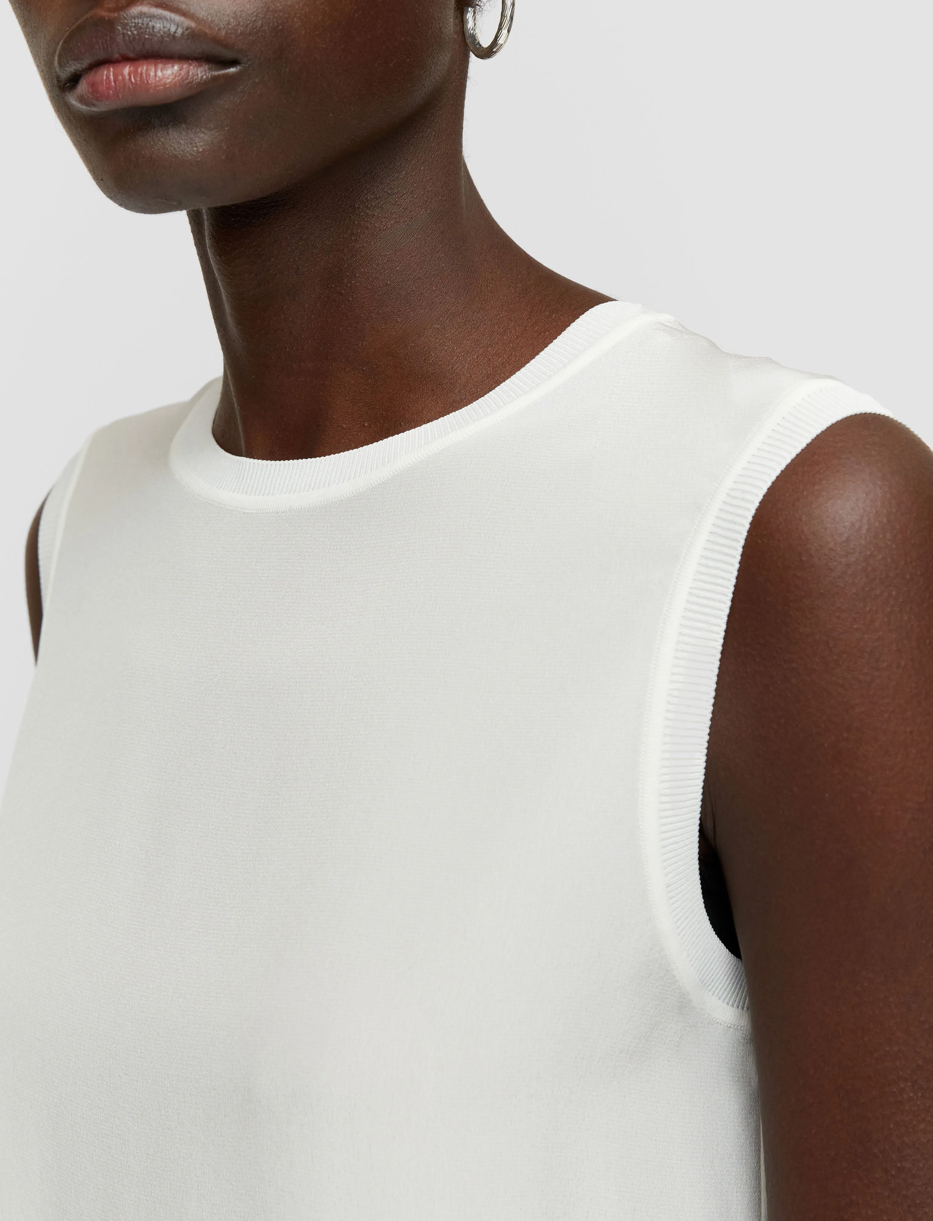 Bley Crepe de Soie Silk Blouse sold by Joseph product image thumbnail 5