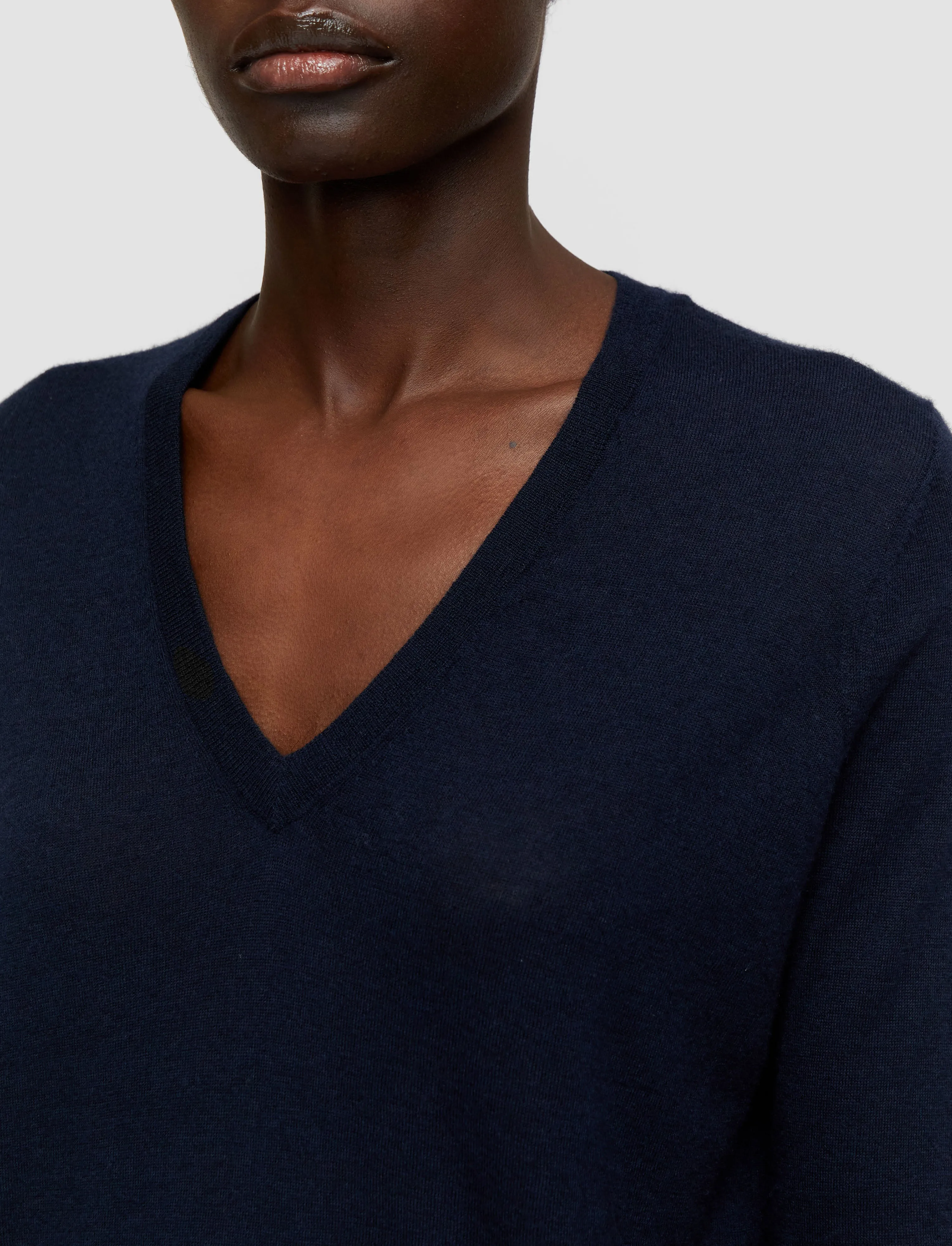 Cashair V Neck Jumper sold by Joseph product image thumbnail 5