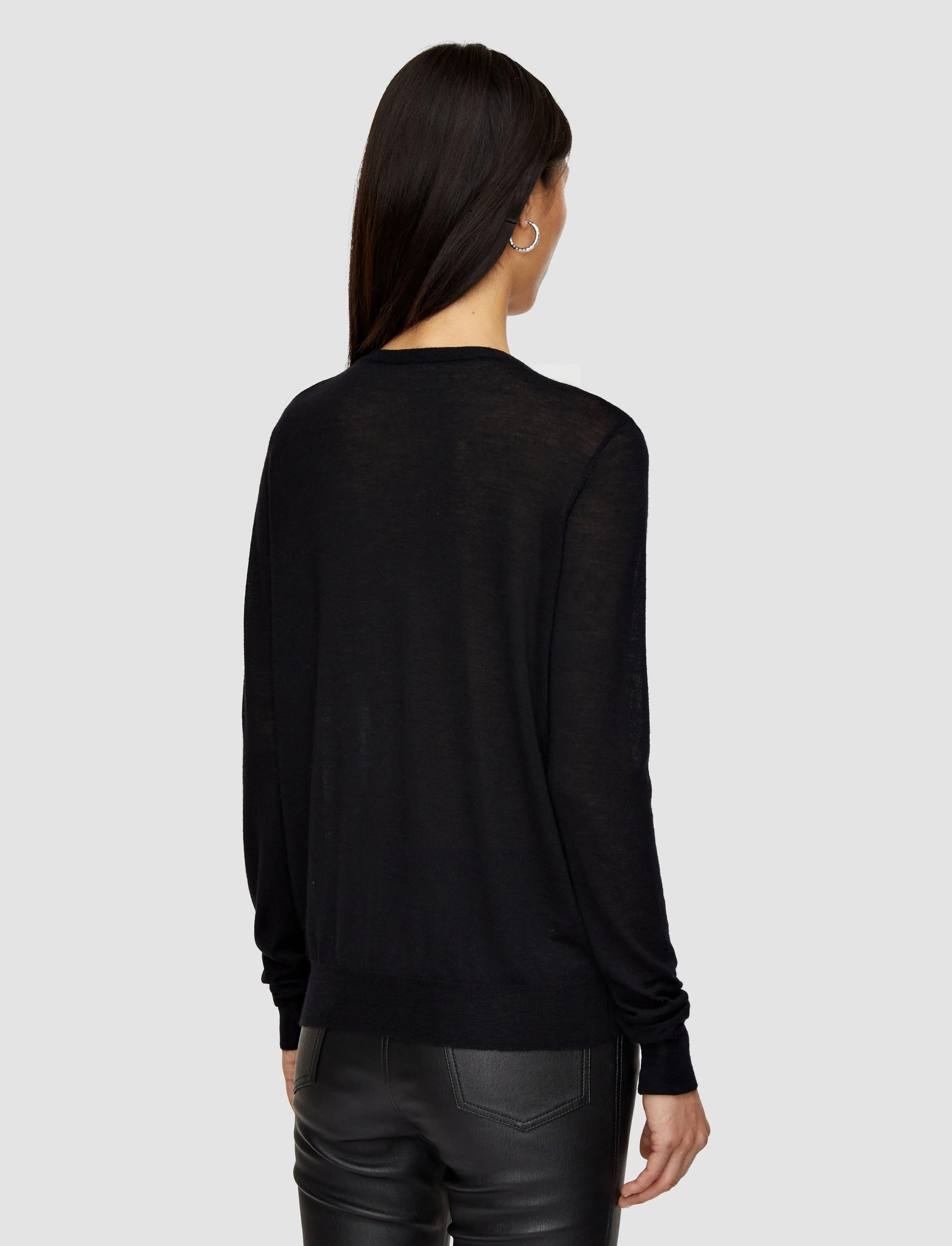 Cashair V Neck Jumper sold by Joseph product image thumbnail 4