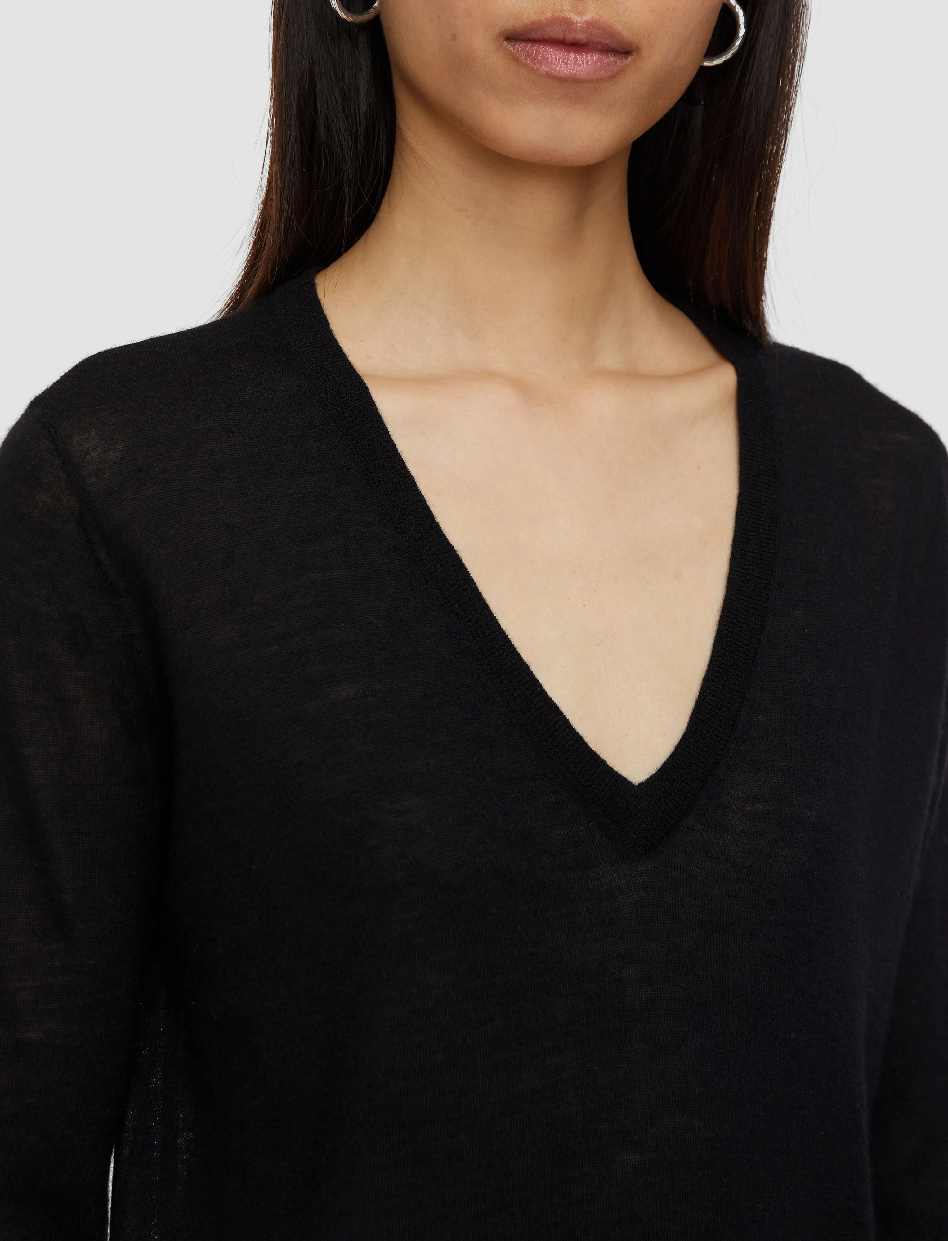Cashair V Neck Jumper sold by Joseph product image thumbnail 5