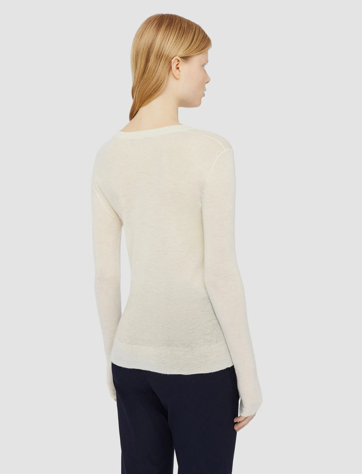 Cashair Round Neck Jumper sold by Joseph product image thumbnail 3