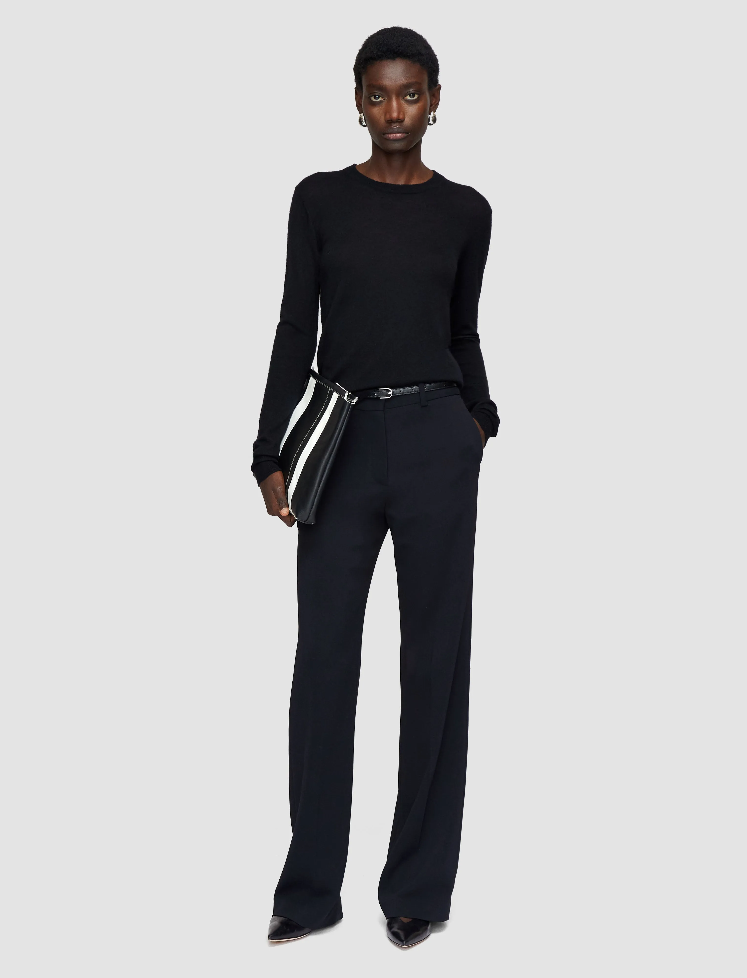 Cashair Round Neck Jumper sold by Joseph product image thumbnail 2