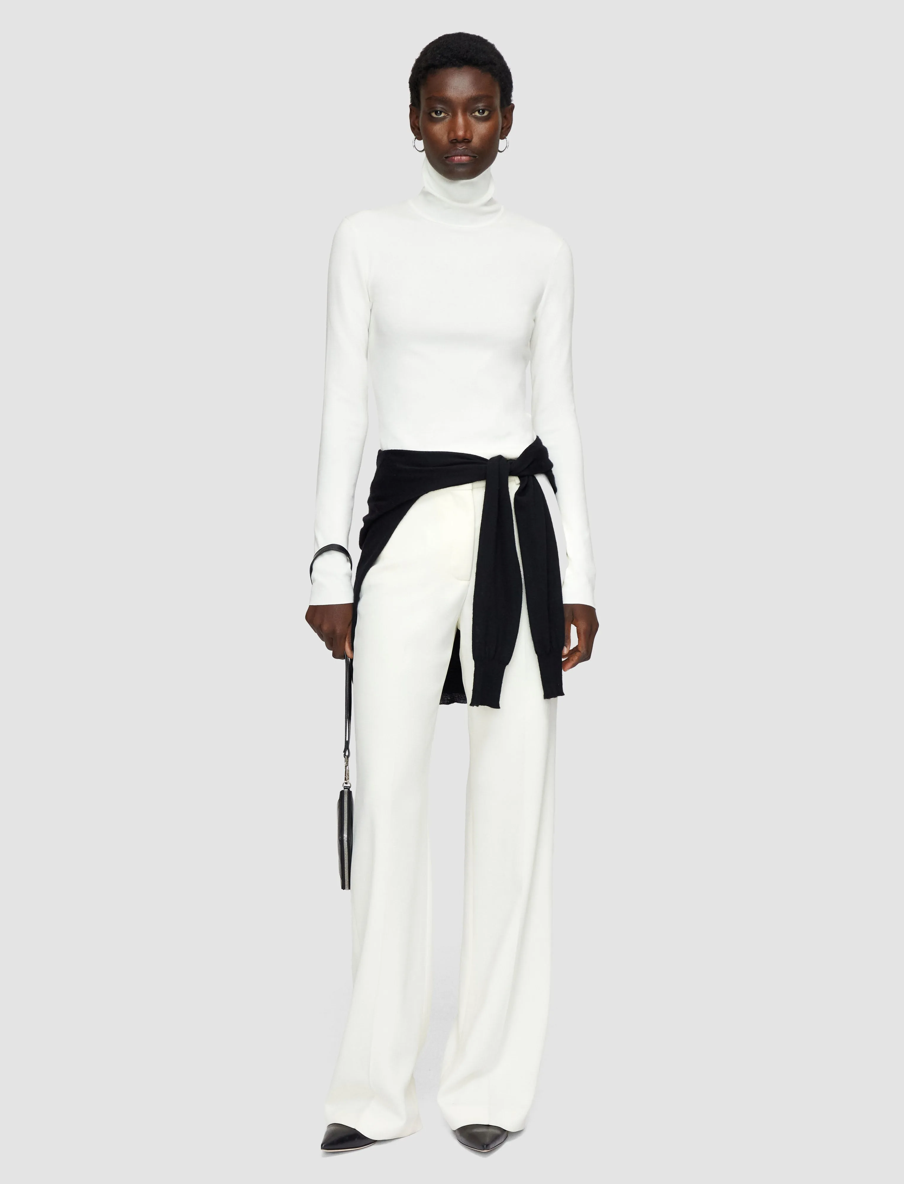 Silk Stretch High Neck Top sold by Joseph product image thumbnail 2