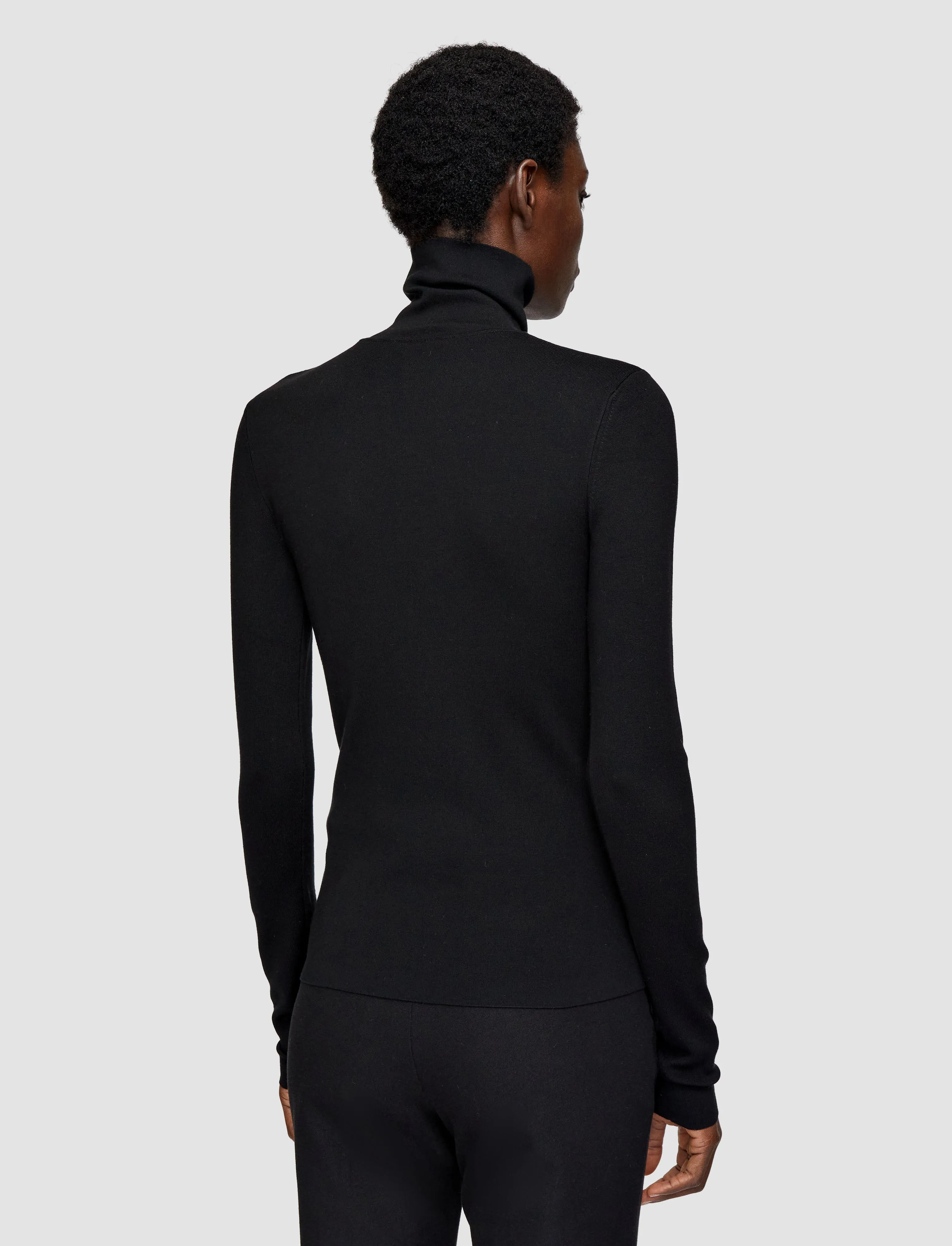 Silk Stretch High Neck Top sold by Joseph product image thumbnail 4