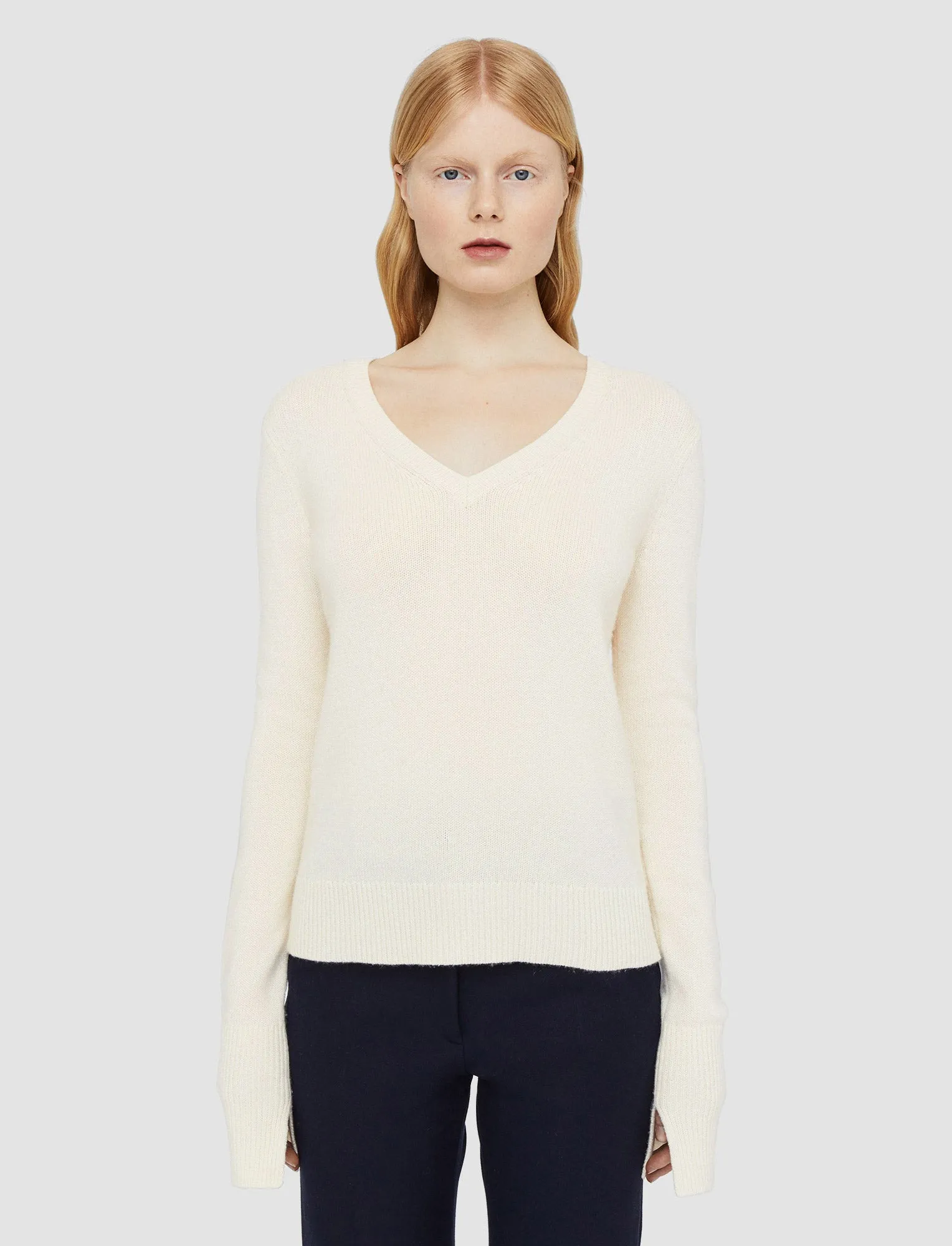 Pure Cashmere V Neck Jumper sold by Joseph product image thumbnail 3