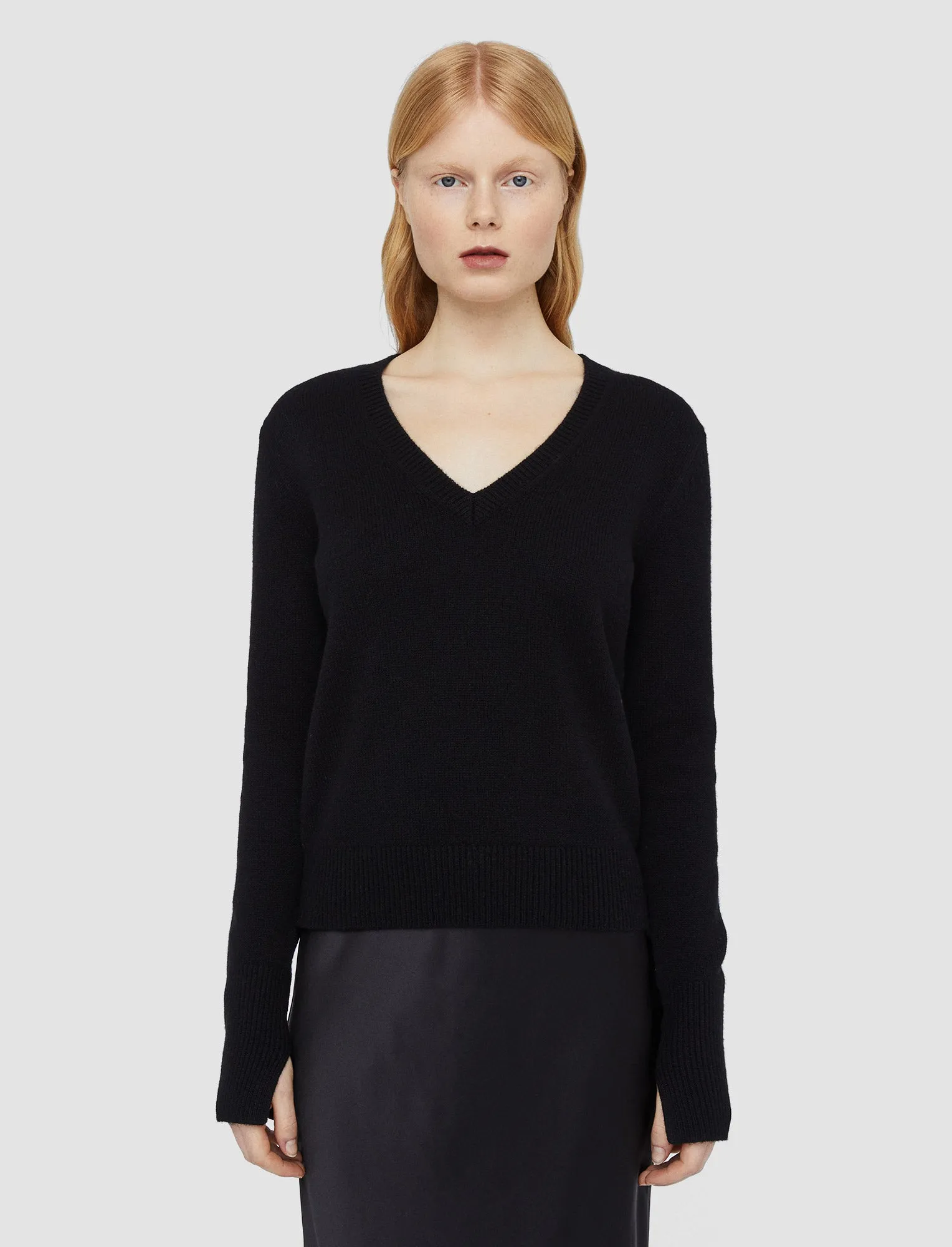 Pure Cashmere V Neck Jumper sold by Joseph product image thumbnail 3