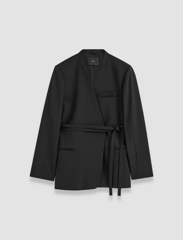 Victor Tailoring Crepe Jacket sold by Joseph