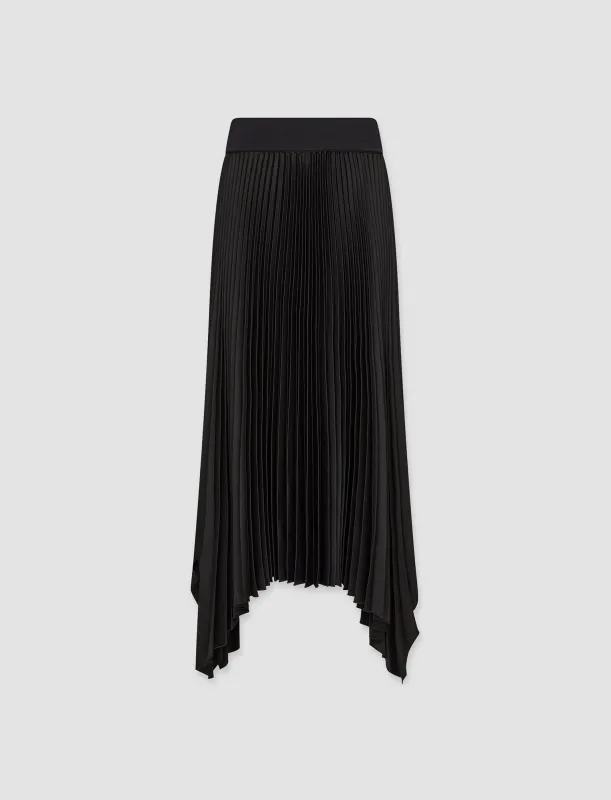 Ade Knit Weave Plissé Skirt sold by Joseph