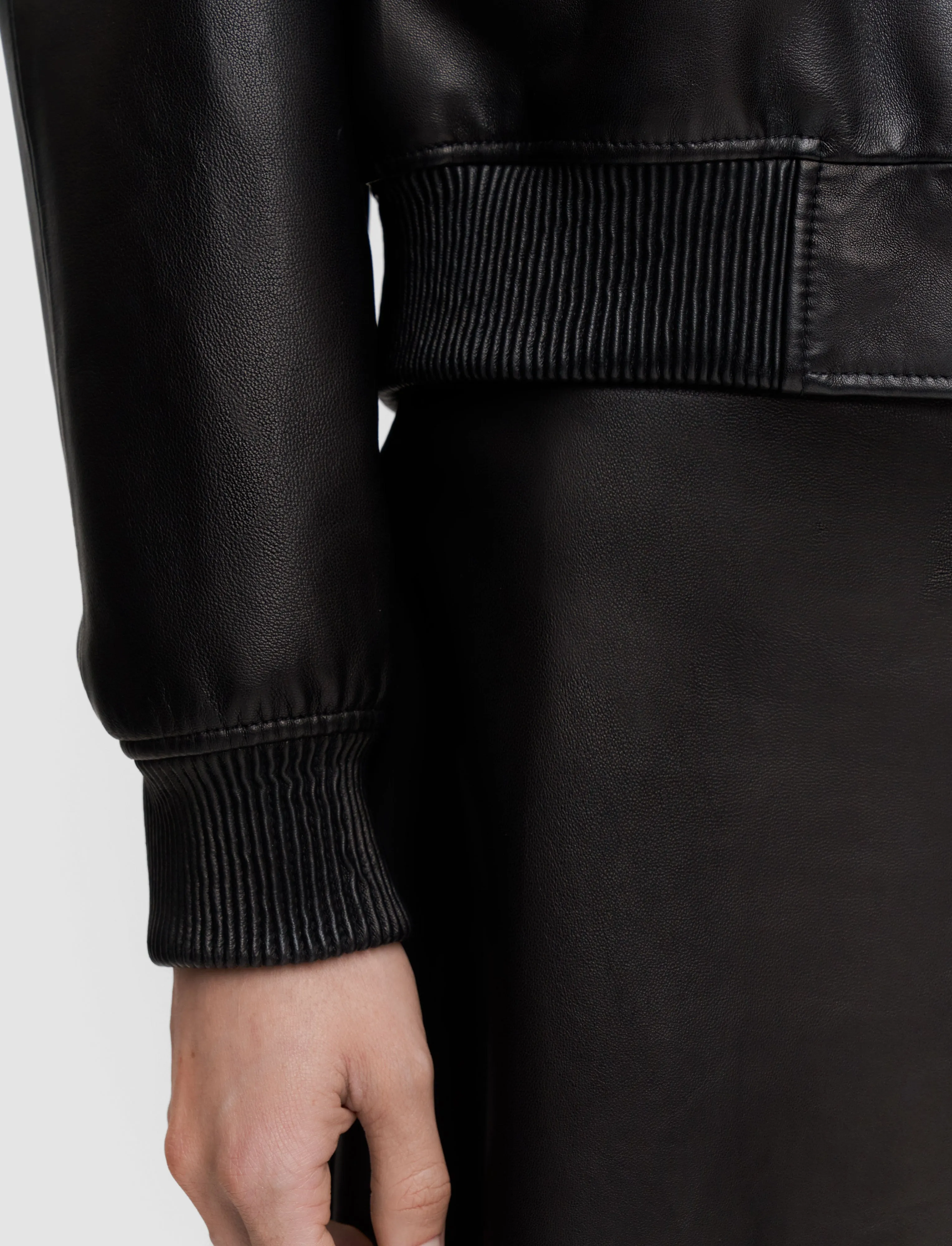 Quinn Soft Nappa Leather Jacket sold by Joseph product image thumbnail 4