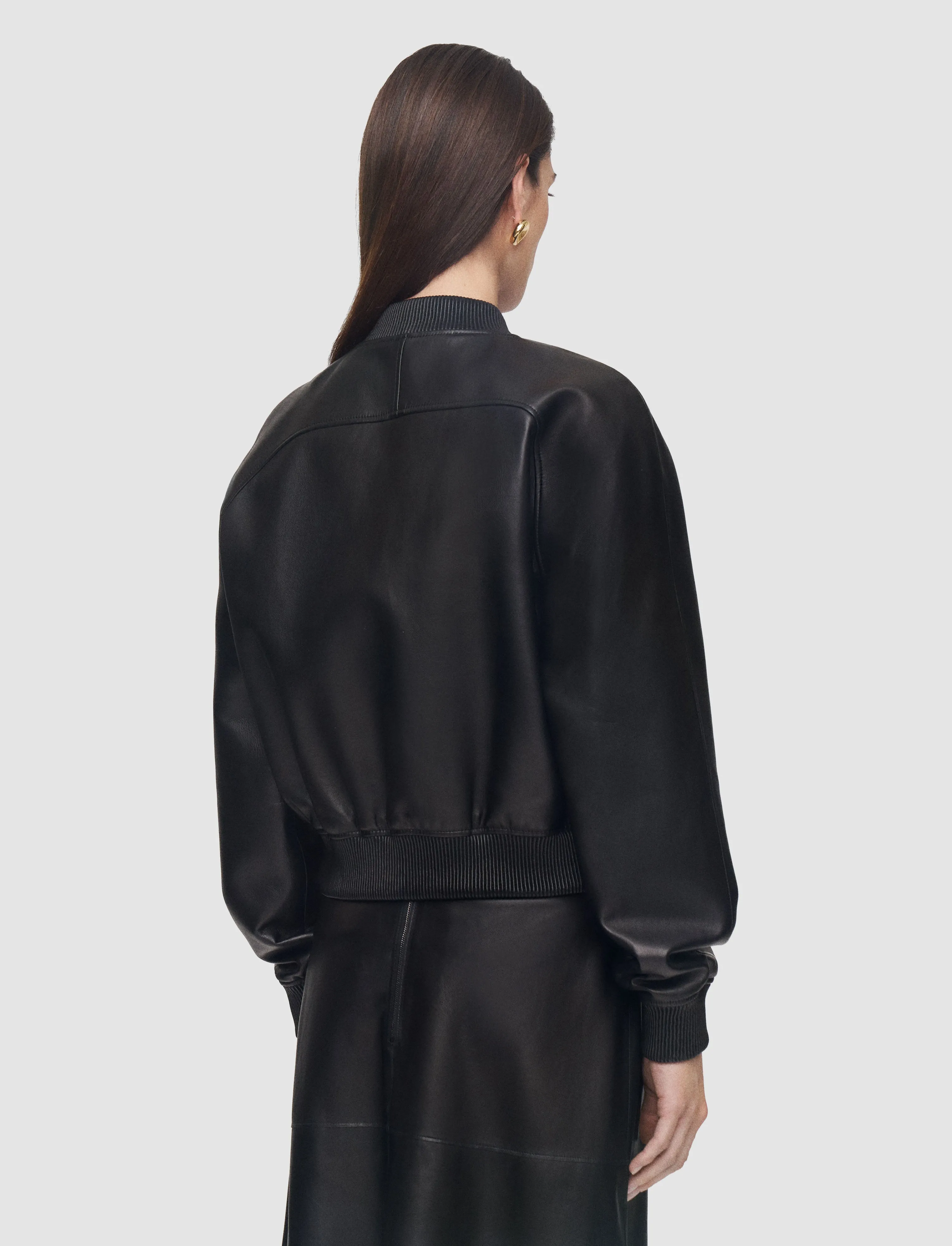 Quinn Soft Nappa Leather Jacket sold by Joseph product image thumbnail 3