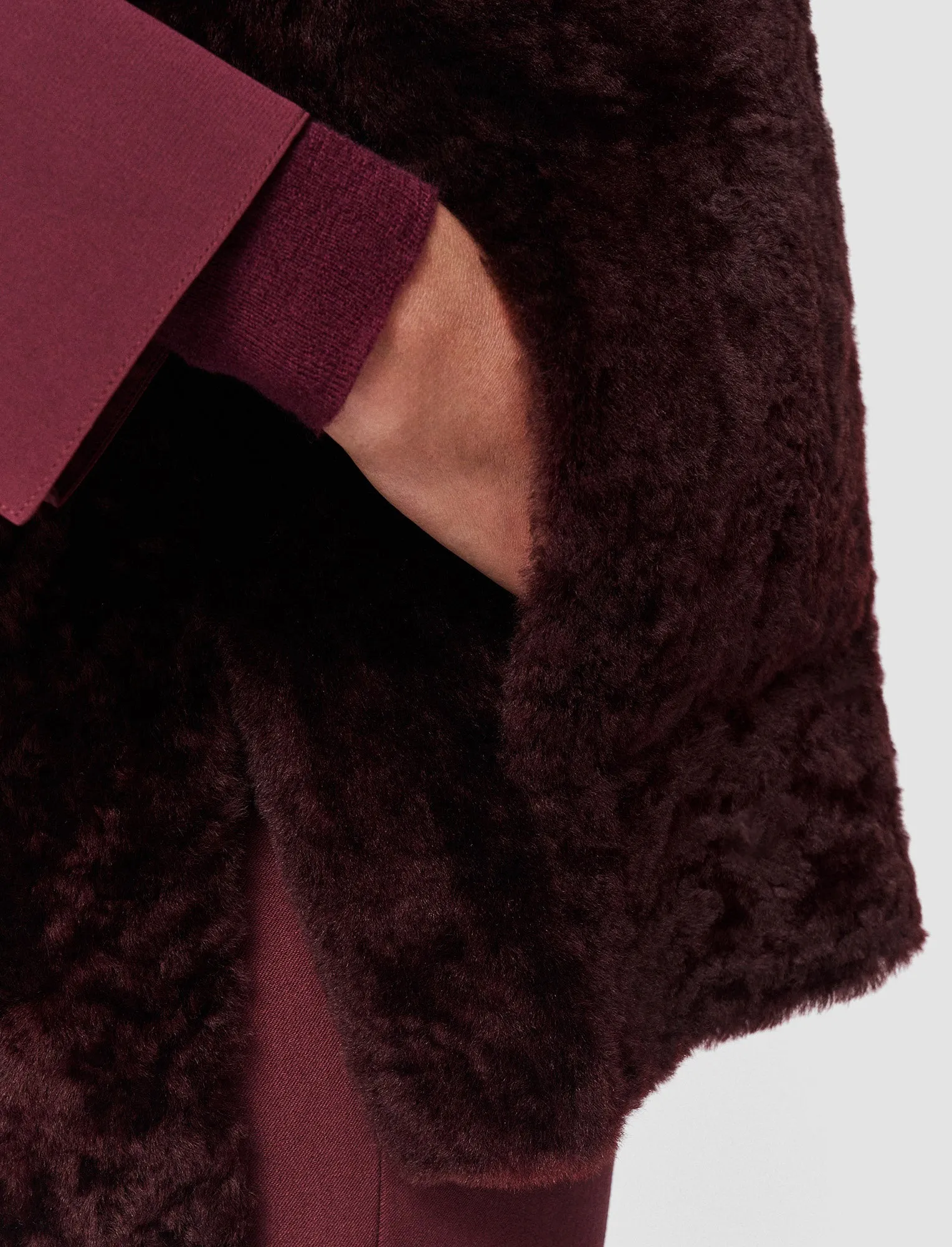 Dantec Reversible Shearling Gilet sold by Joseph product image thumbnail 5