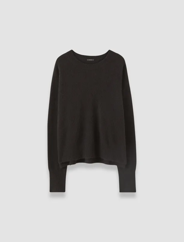 Brushed Cashmere Round Neck Jumper sold by Joseph