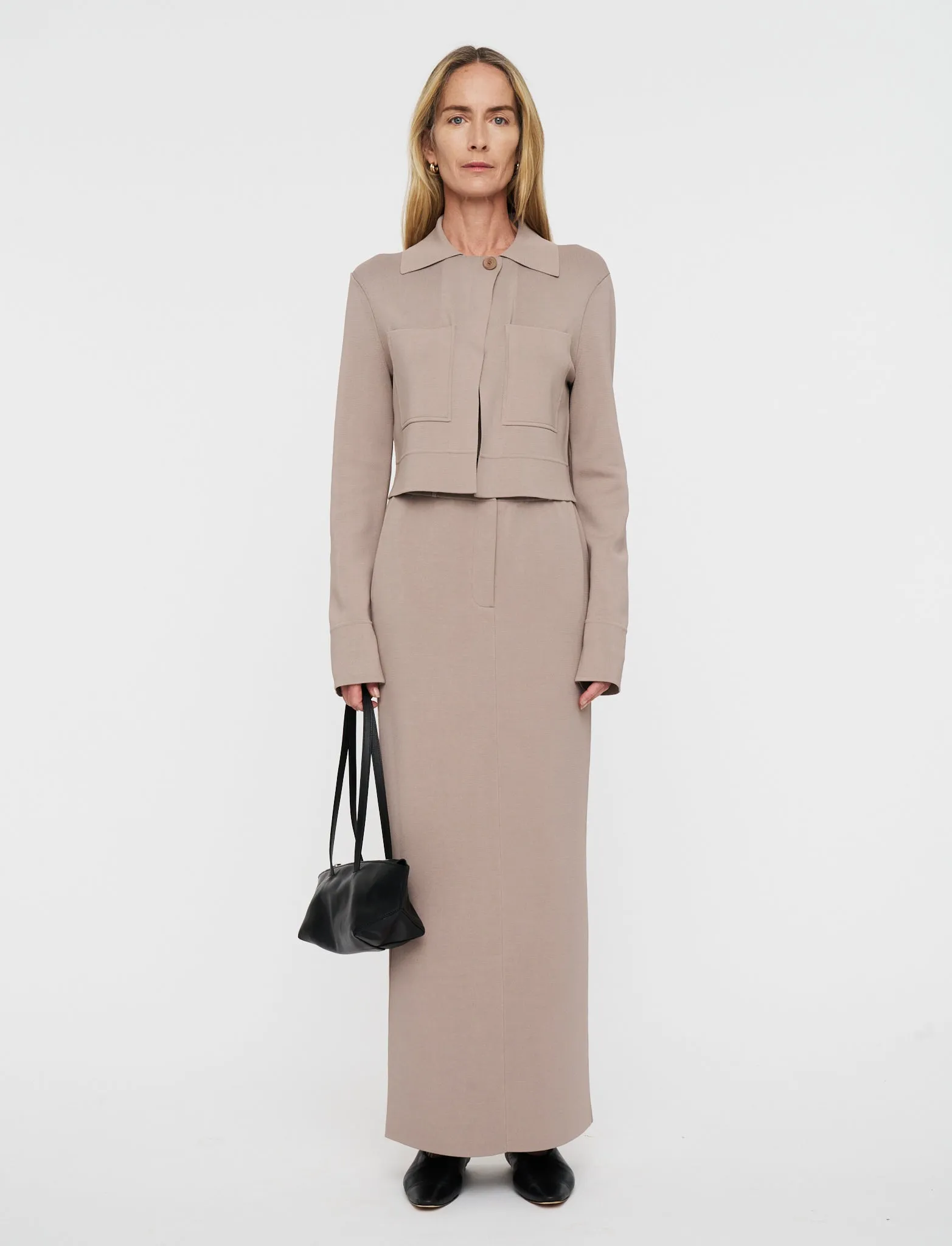 Milano Knit Stretch Skirt sold by Joseph