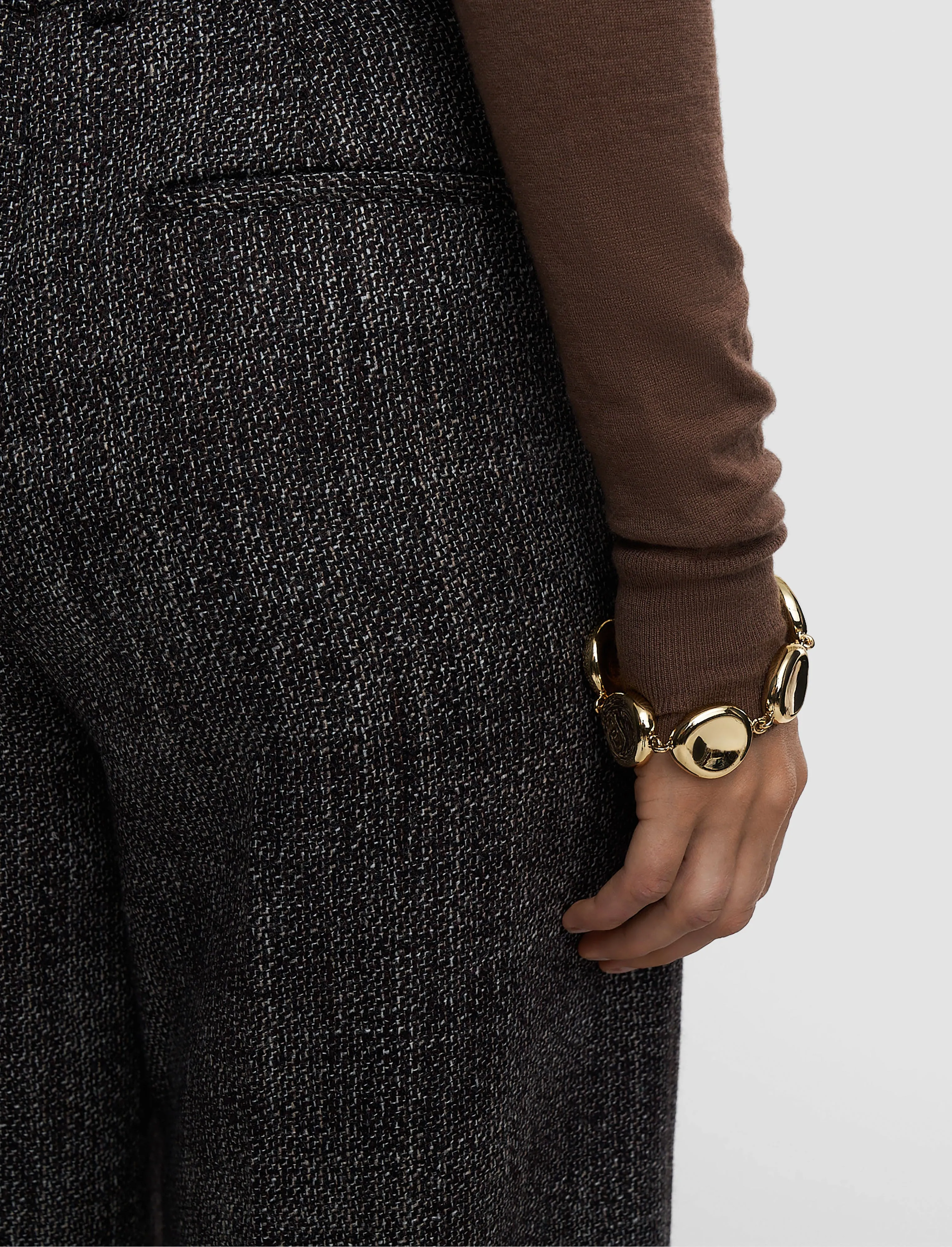 Hawley Textured Tailoring Wool Trousers sold by Joseph product image thumbnail 4