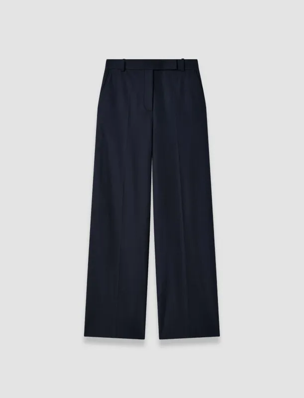 Yukio Gabardine Stretch Trousers sold by Joseph
