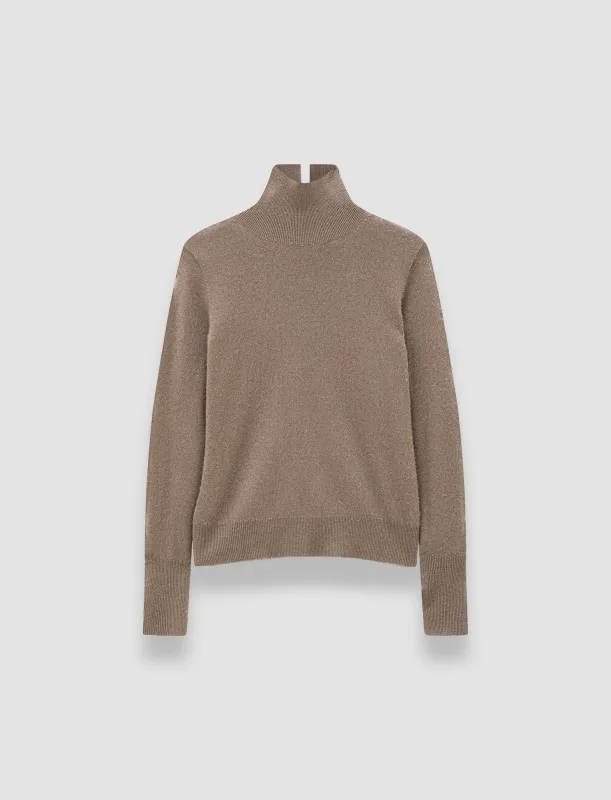 Light Pure Cashmere High Neck Jumper sold by Joseph