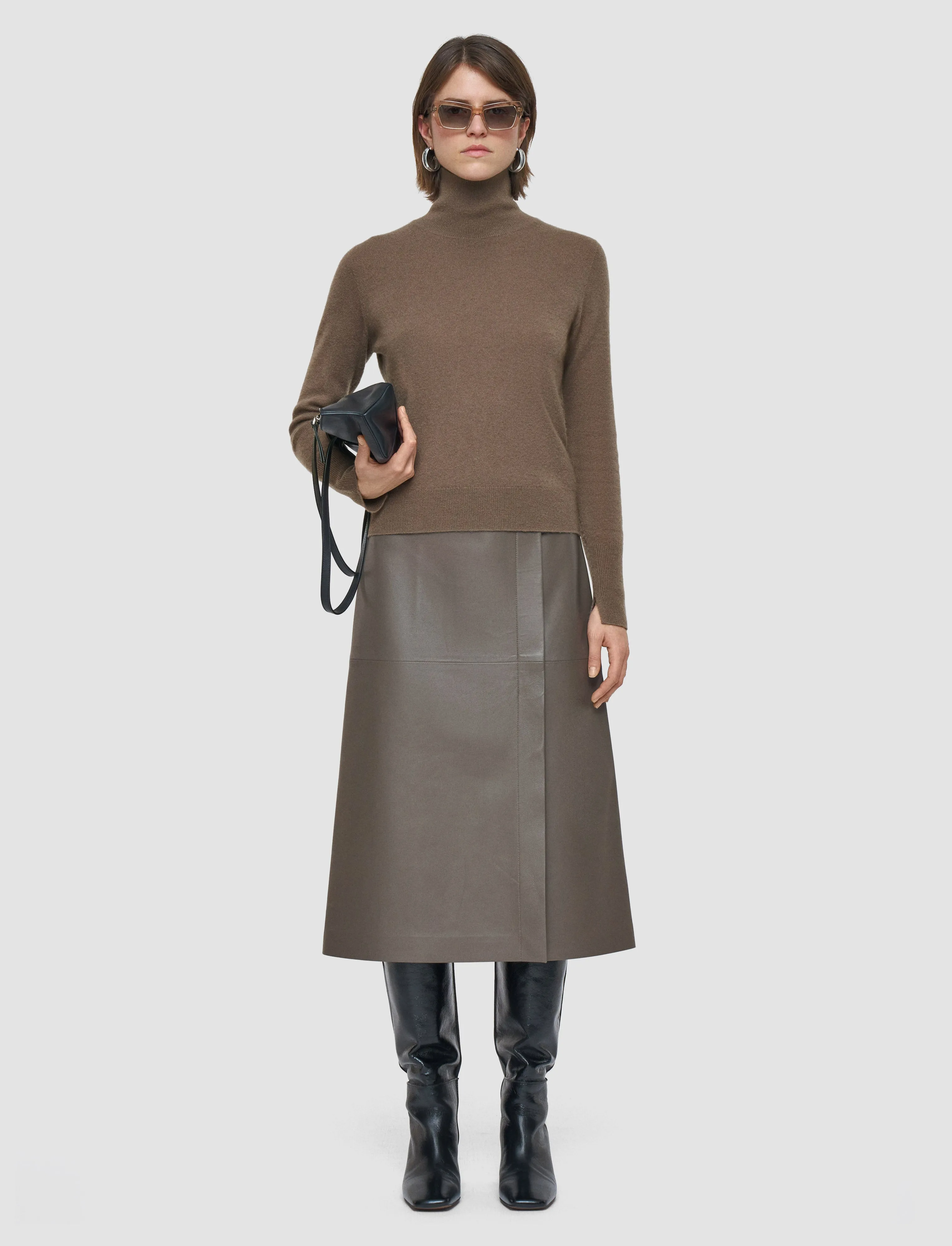 Light Pure Cashmere High Neck Jumper sold by Joseph product image thumbnail 2