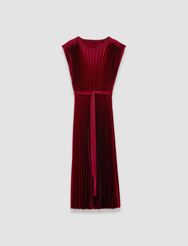 Volta Knit Weave Plissé Dress sold by Joseph
