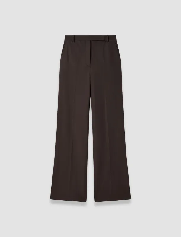 Yukio Gabardine Stretch Trousers sold by Joseph