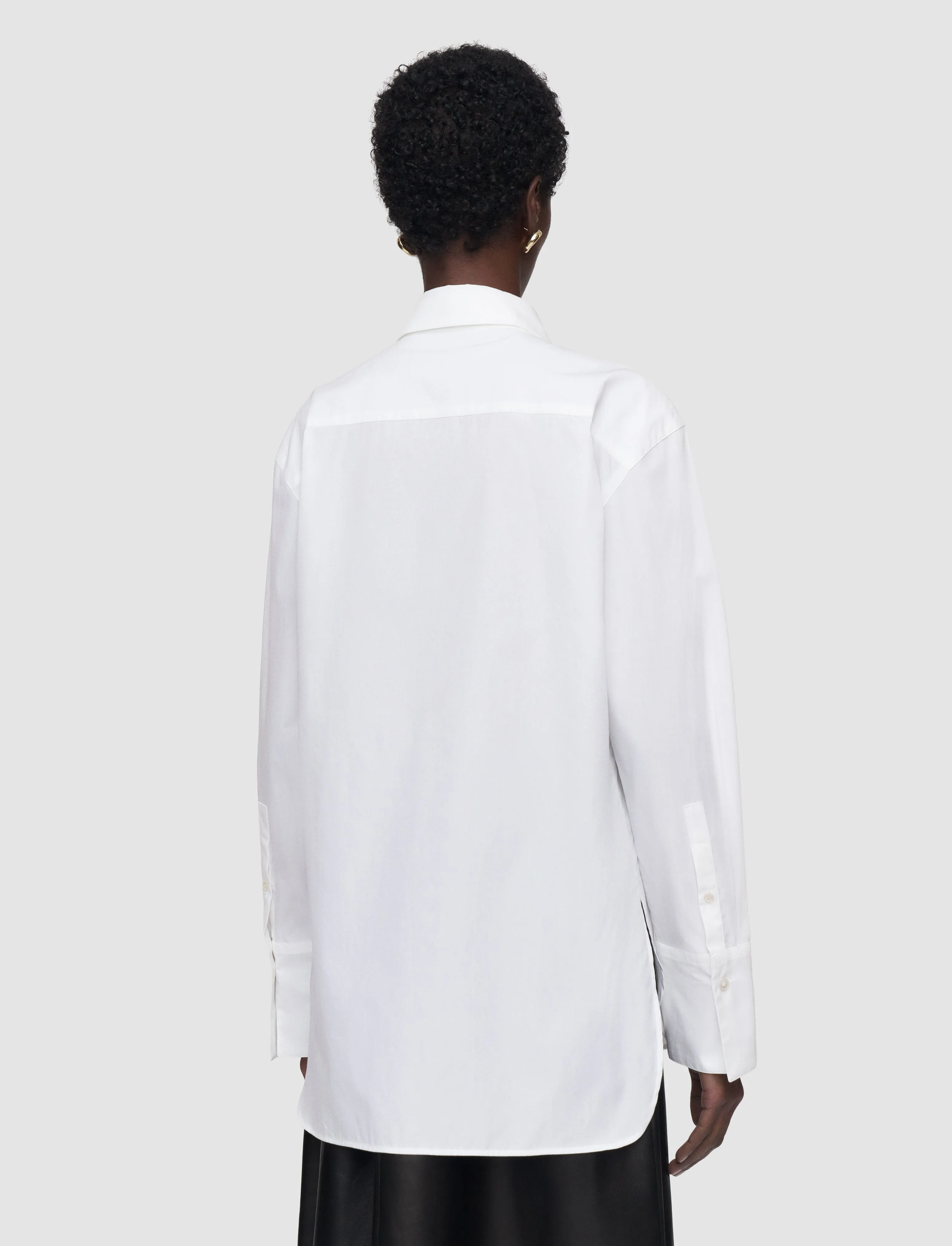 Nellie Cotton Poplin Shirt sold by Joseph product image thumbnail 3