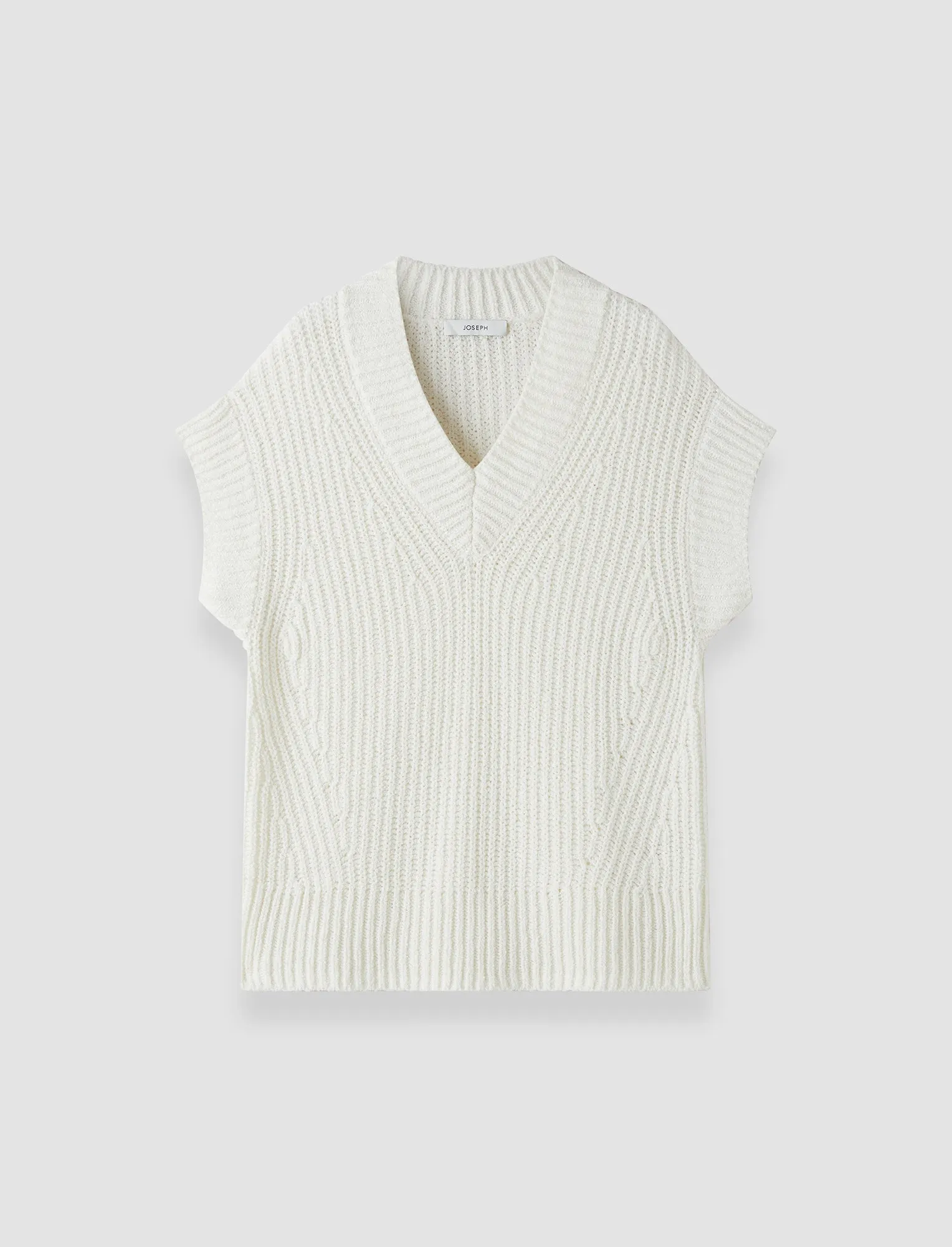 Nylas Cotton Terry Knit Top sold by Joseph