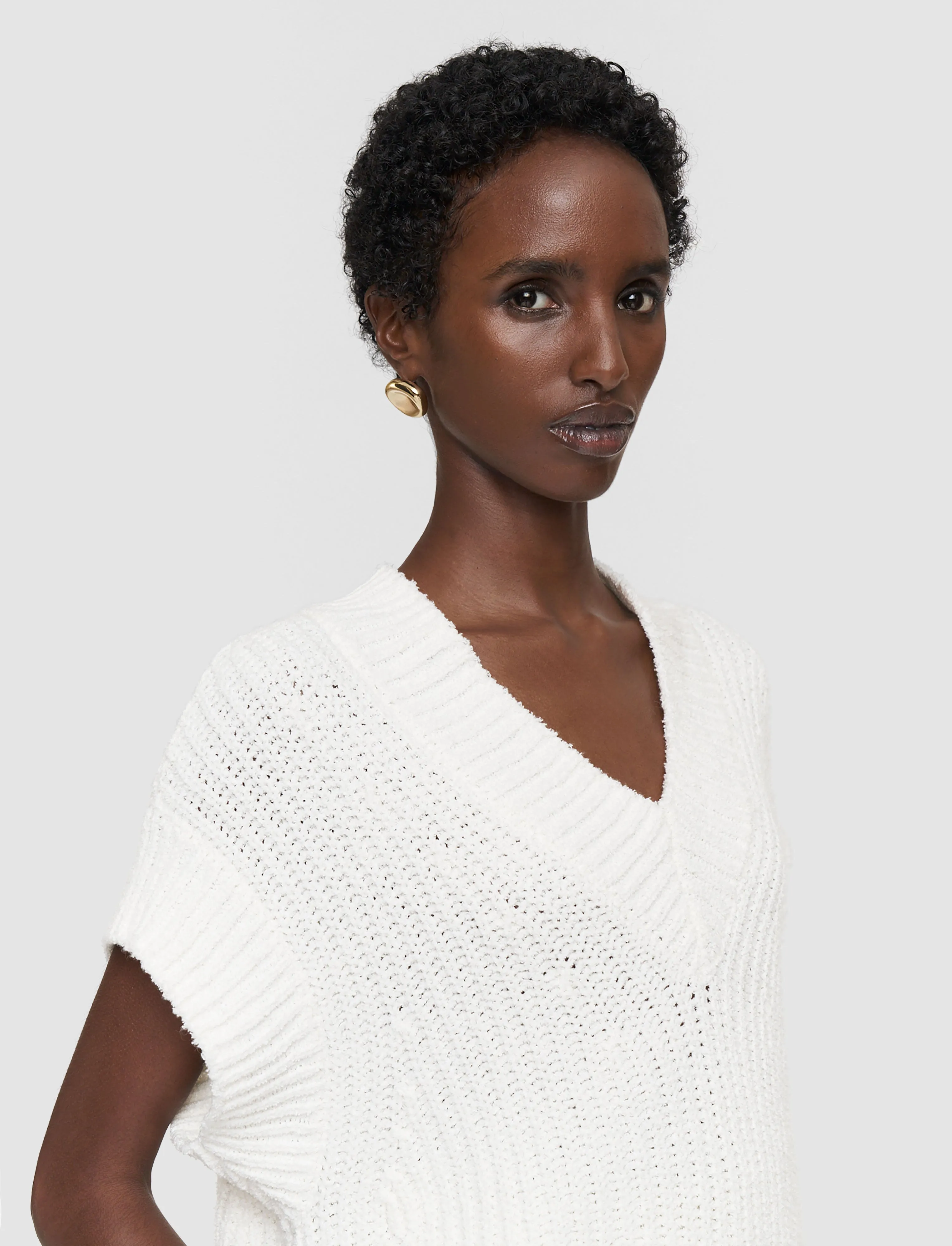 Nylas Cotton Terry Knit Top sold by Joseph product image thumbnail 5