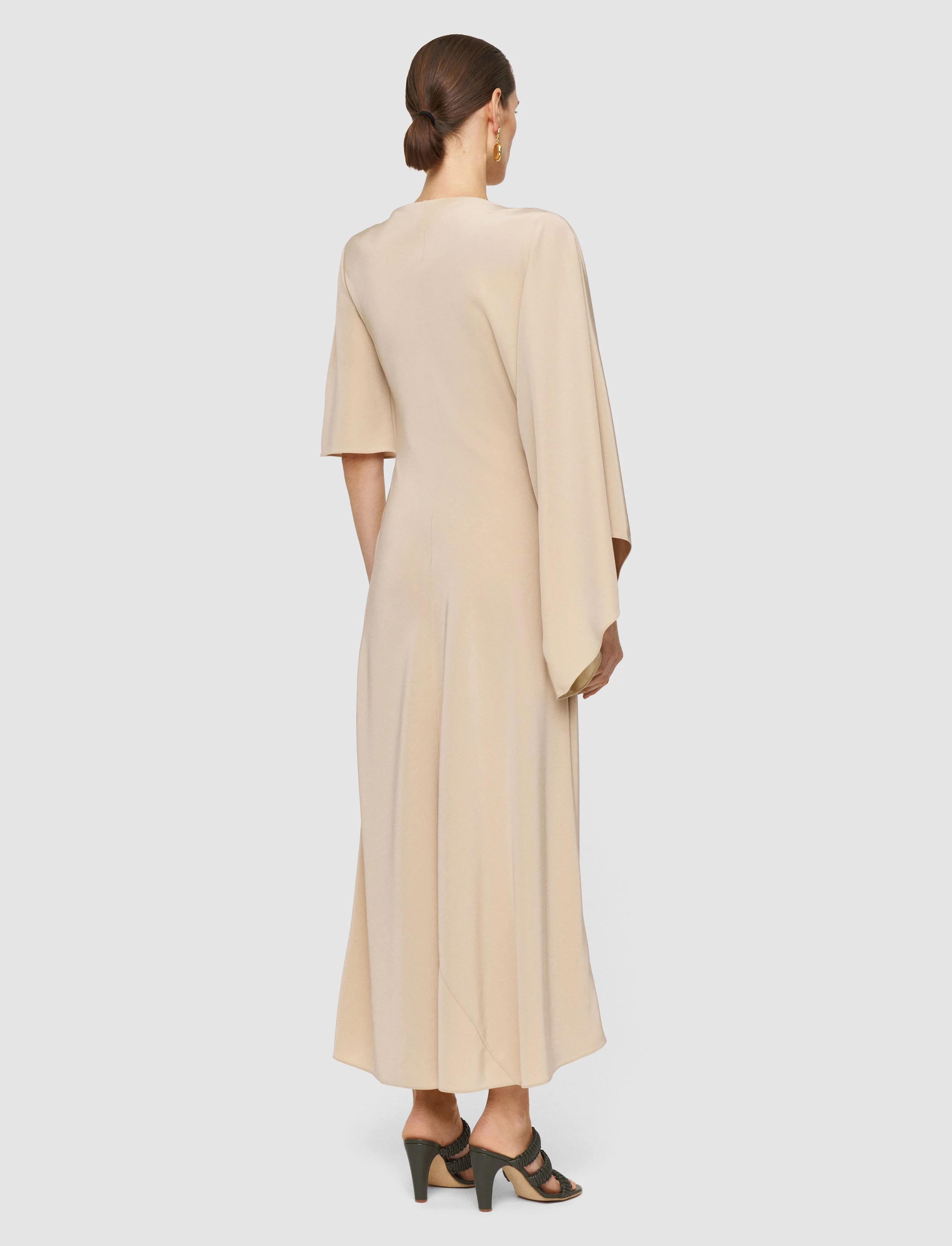 Joya Satin Twill Dress sold by Joseph product image thumbnail 3